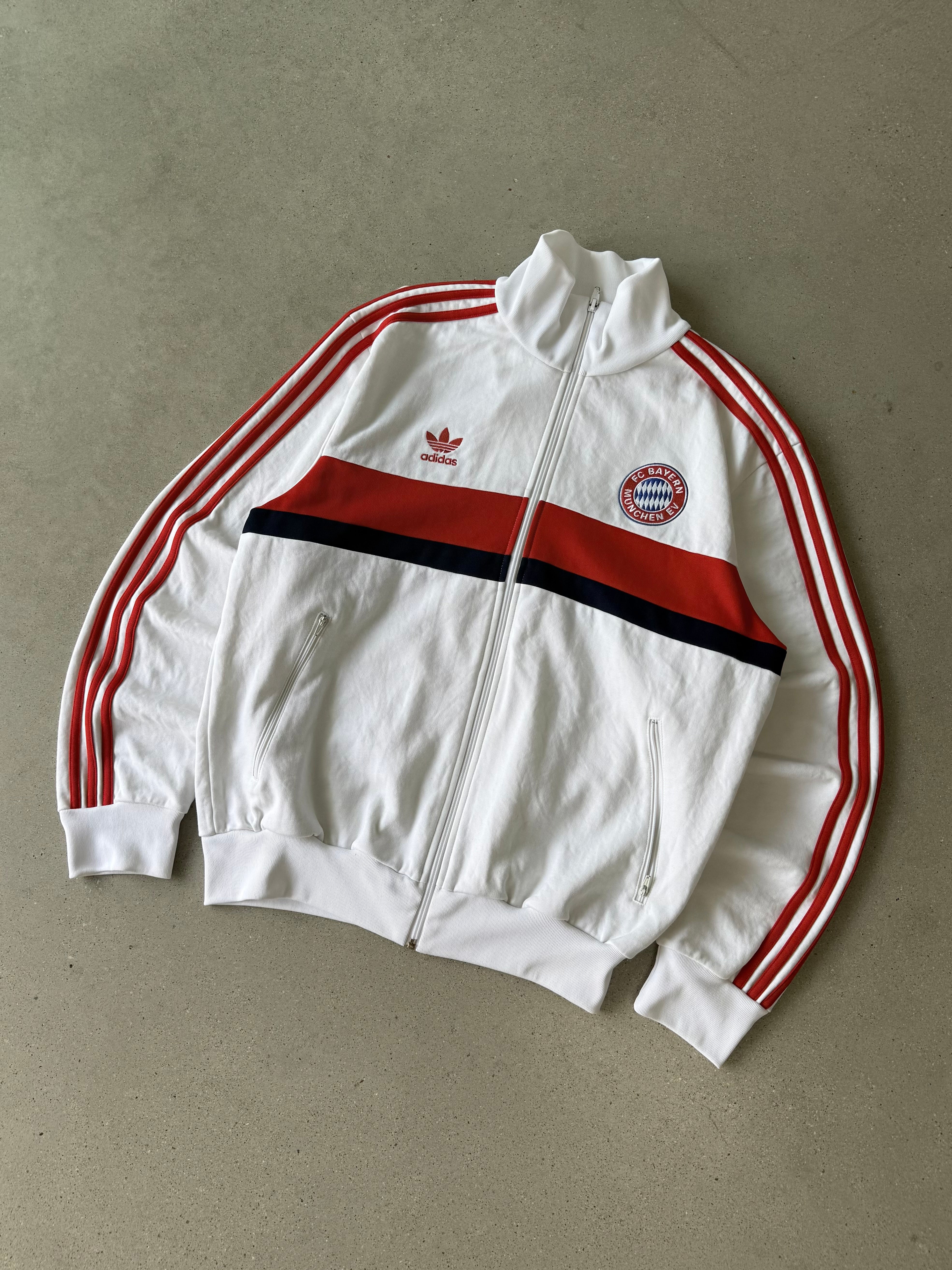 Vintage Adidas F.C. Bayern Tracksuit Jacket - L