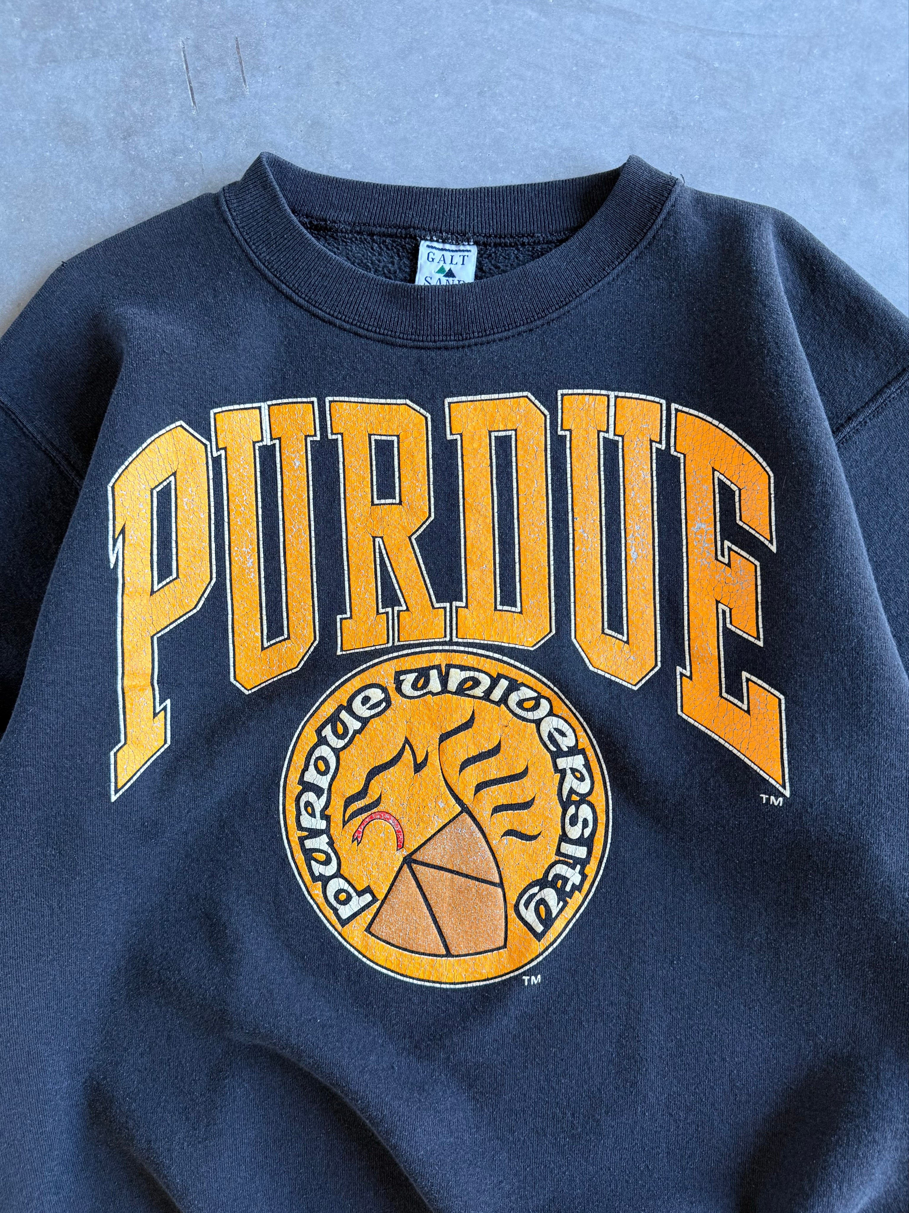 Vintage 1990s Purdue University Sweatshirt (L)