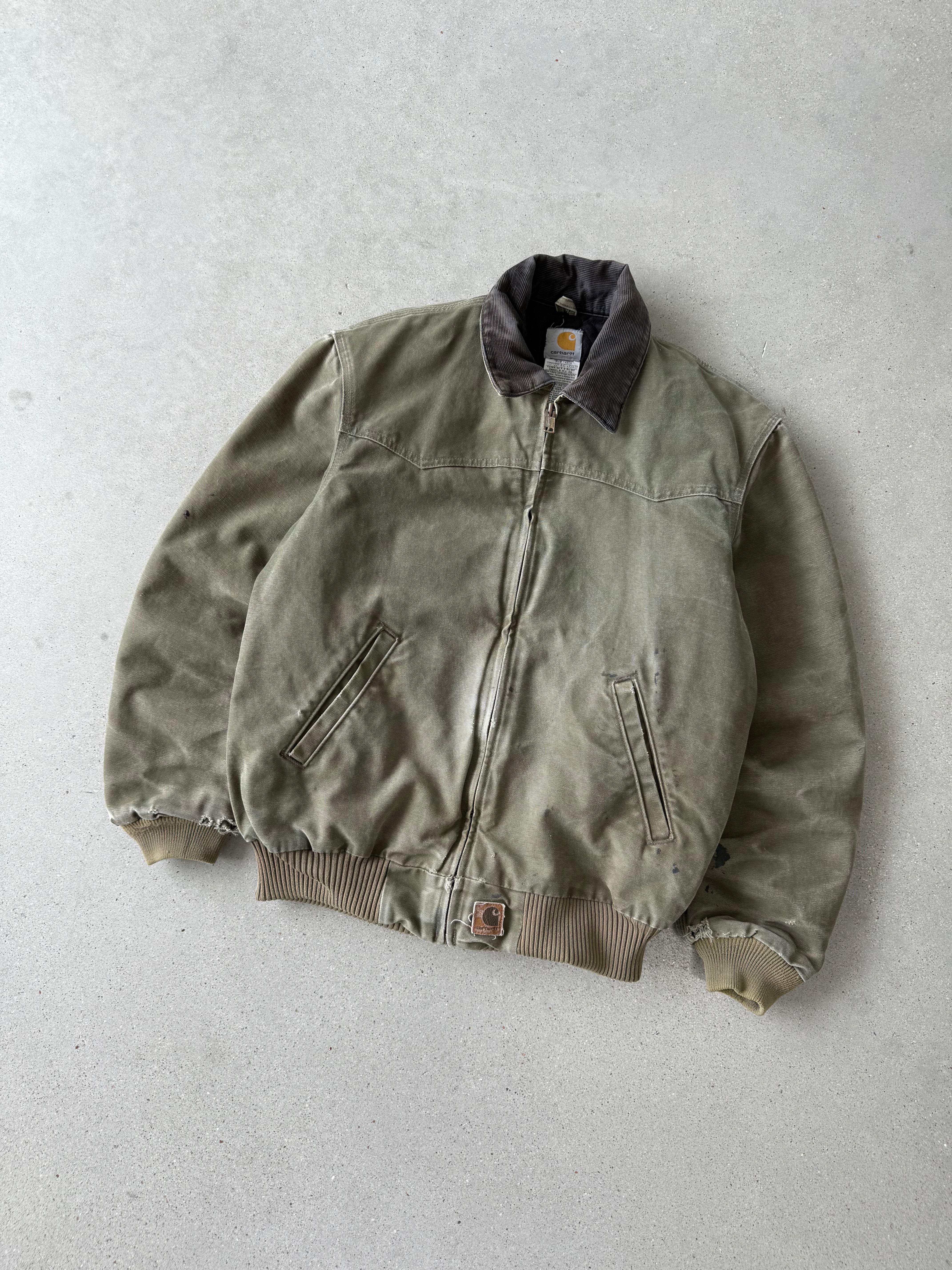 Vintage Carhartt Olive Green J14 LOV Santa Fe Jacket - M