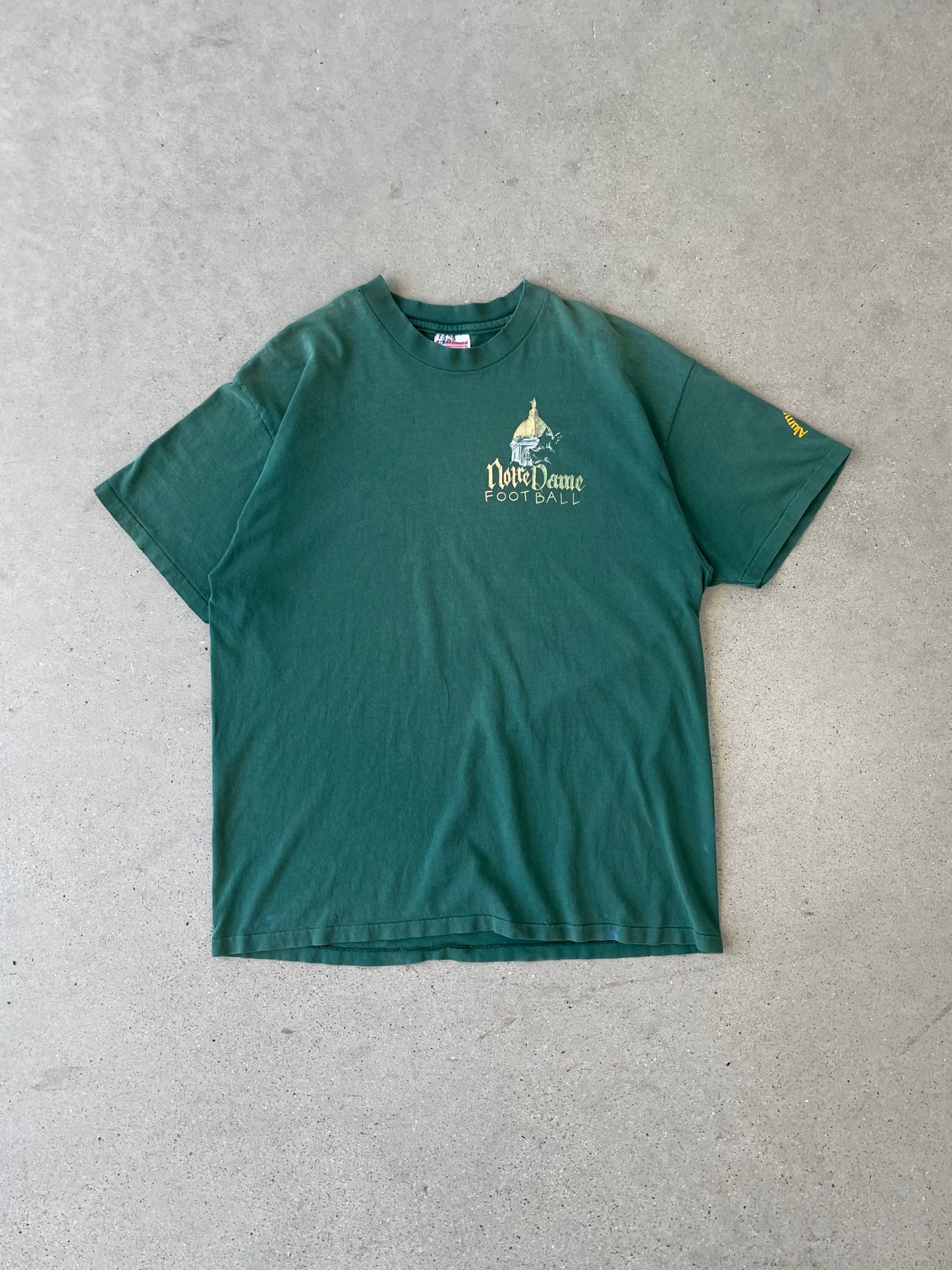 Vintage Notre Dame Football Tee - XL