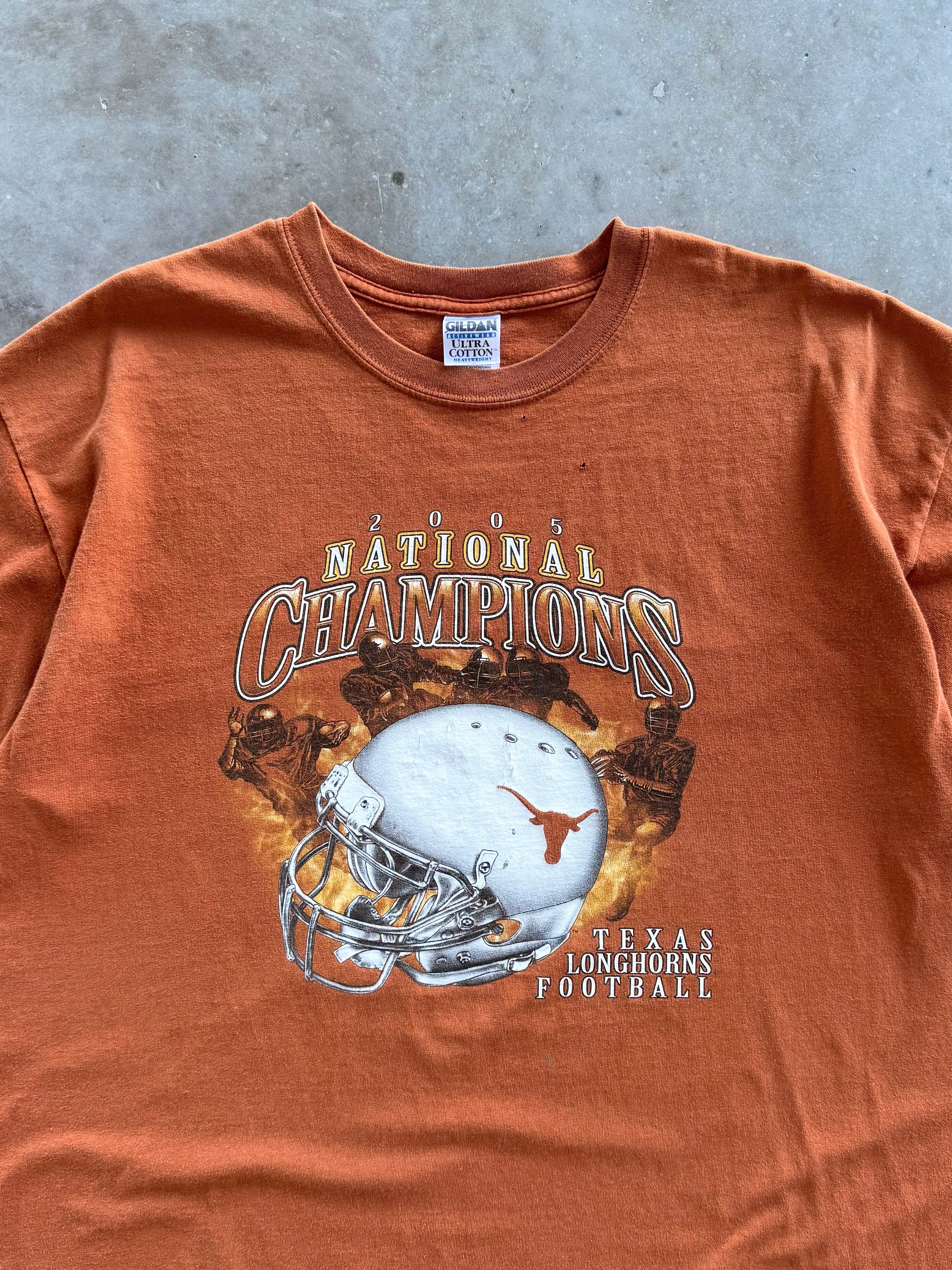 Vintage 2005 Texas Longhorns FootballT-shirt (XL)
