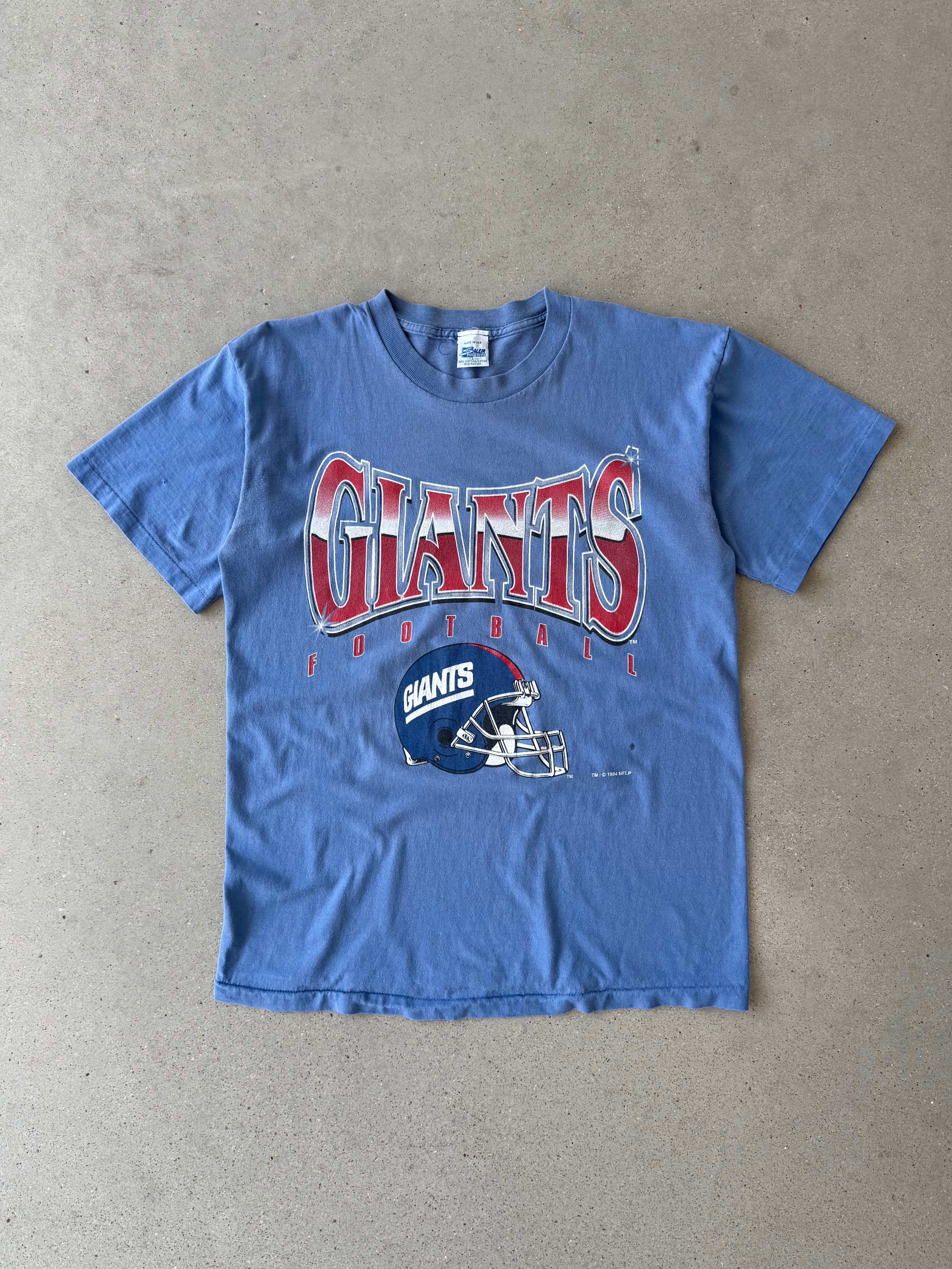 Vintage 1994 NY Giants NFL Baby Blue Tee - L