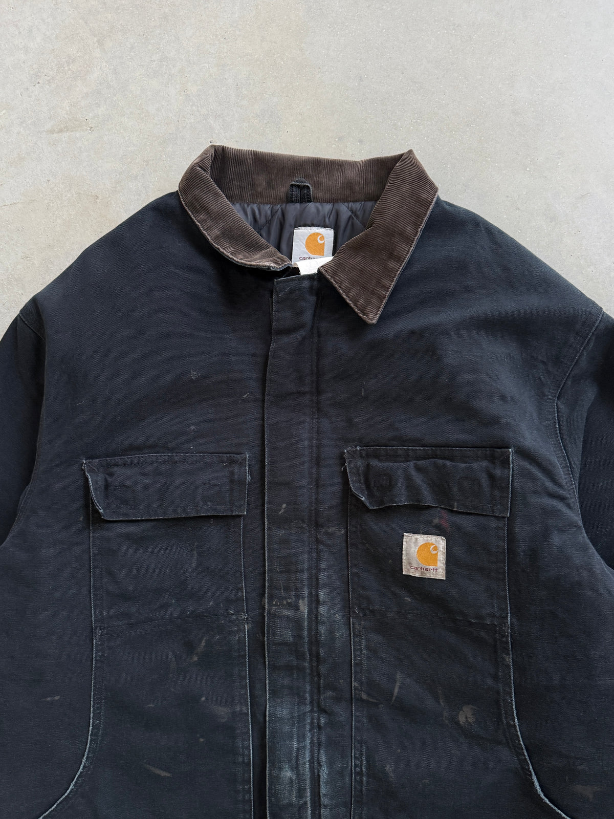 Vintage Carhartt Black Traditional Coat  (XL)