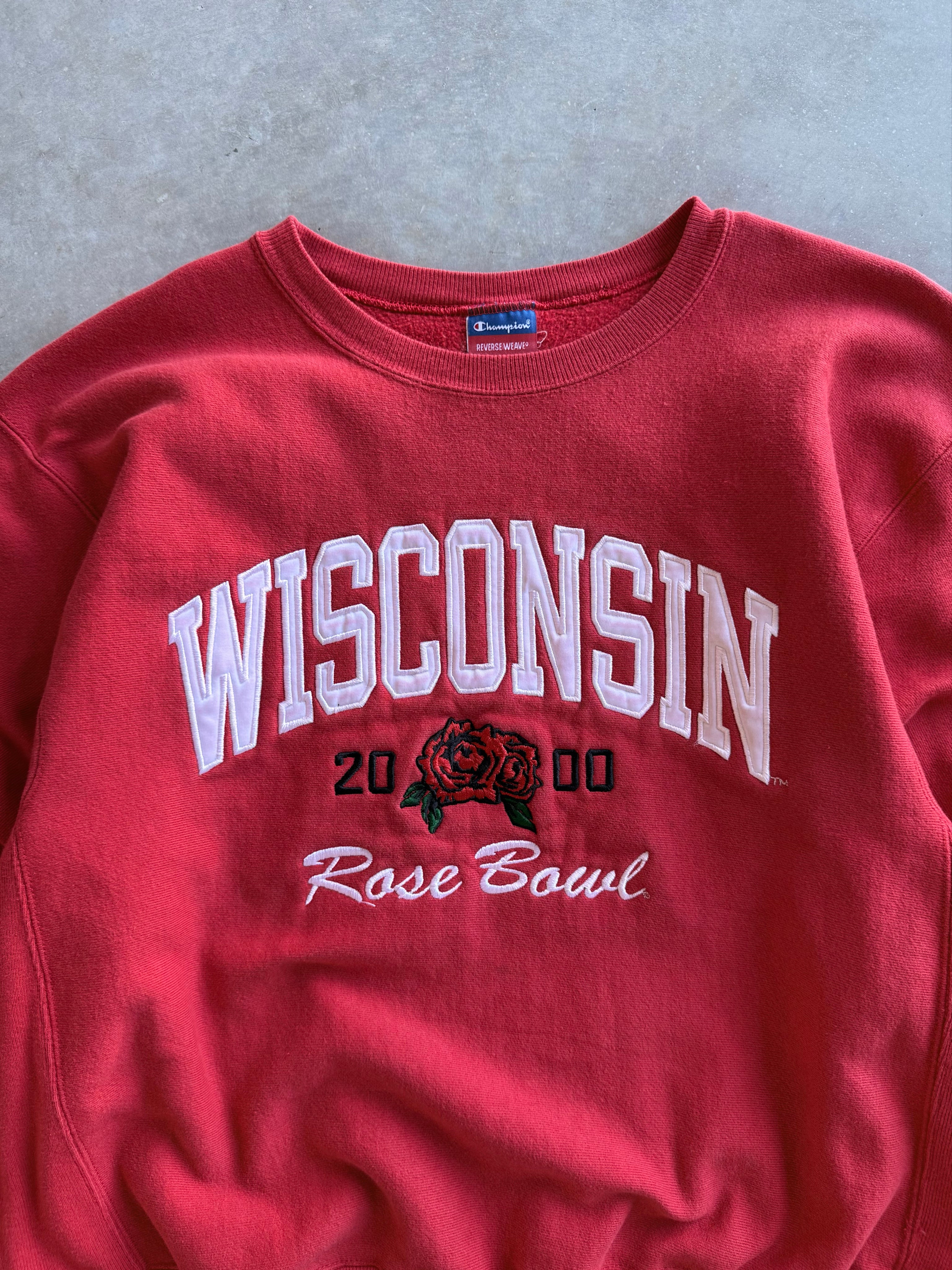 Vintage 2000 Wisconsin Rose Bowl Sweatshirt (L)
