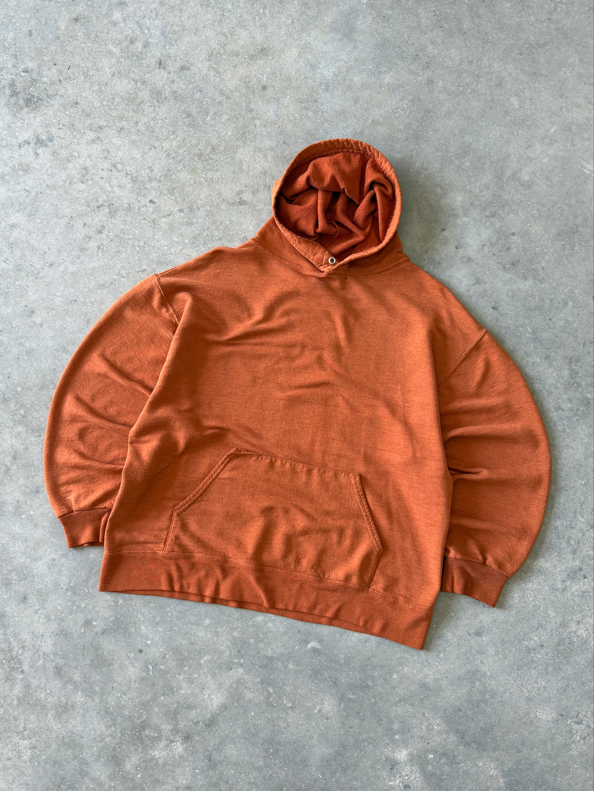 Vintage 200s Burnt Orange Jerzees Hoodie (L)