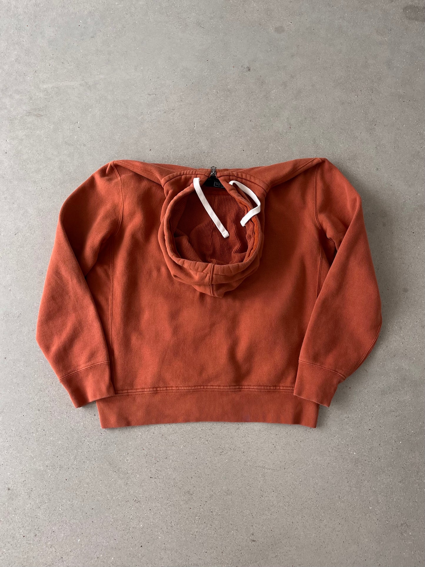 Vintage Polo Ralph Lauren Zip-Up Hoodie (Orange) - L