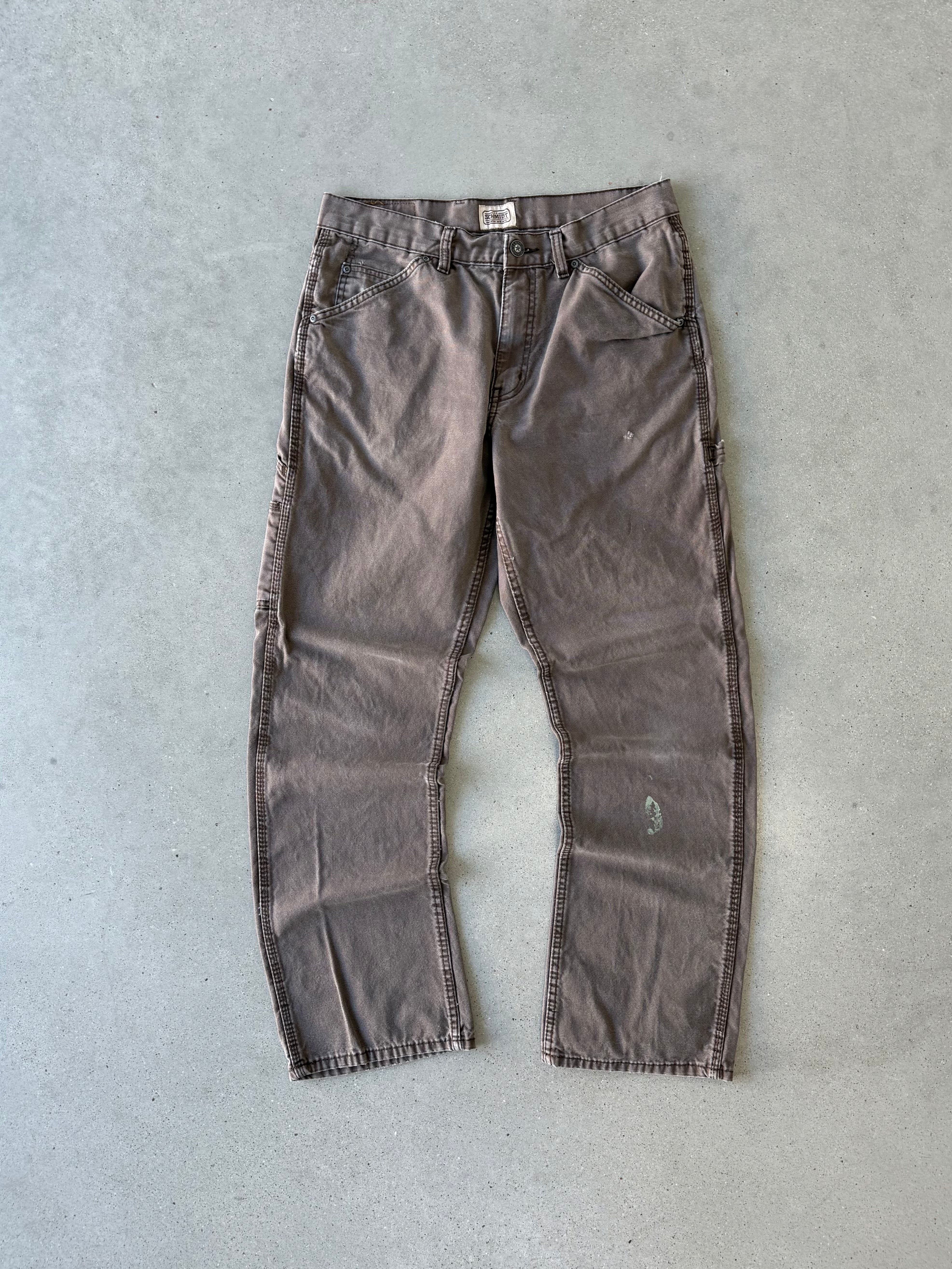 Vintage Schmidt Brown Carpenter Pants - 34x34