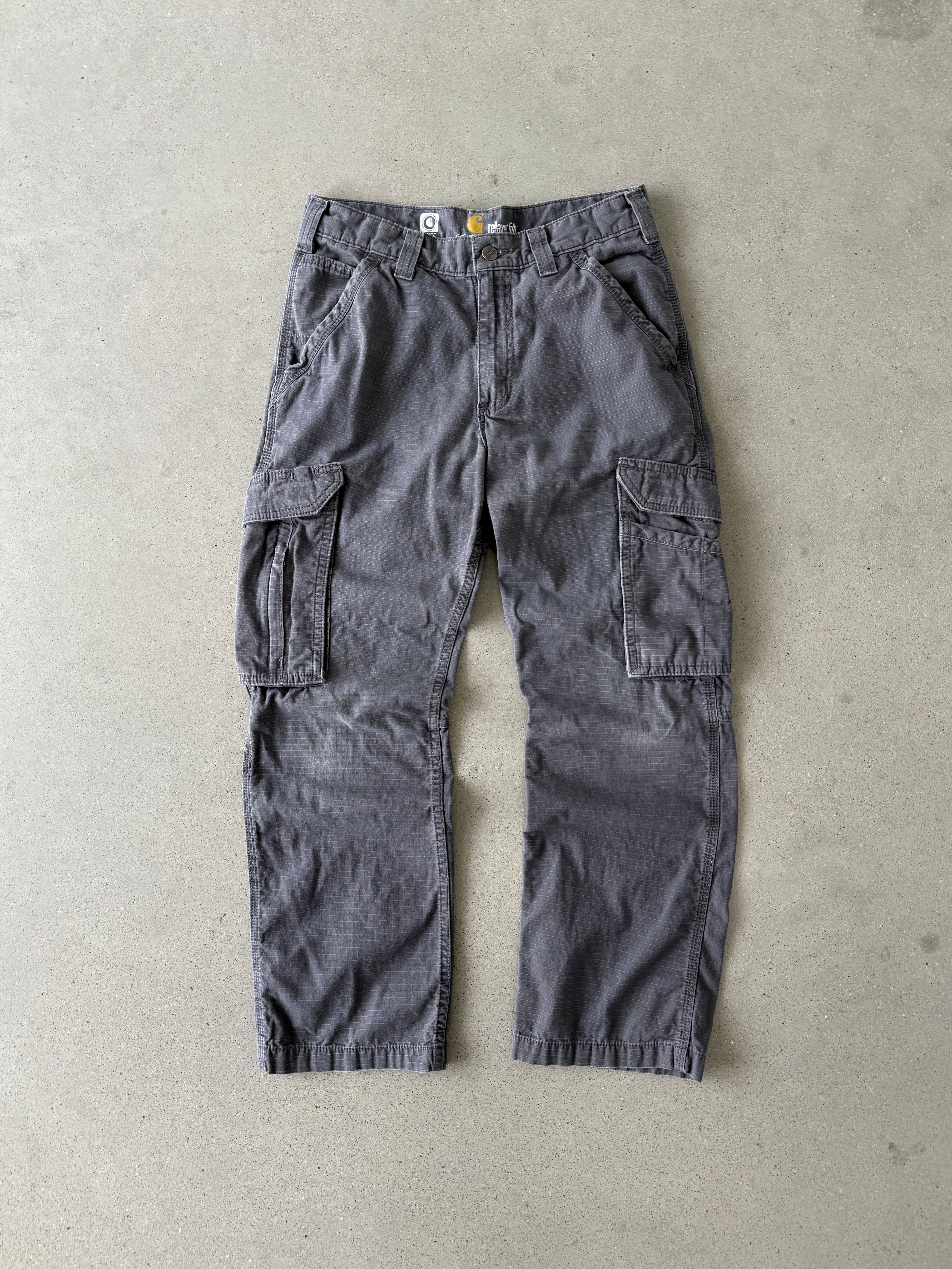 Vintage Carhartt Gray Cargo Pants - 30x30