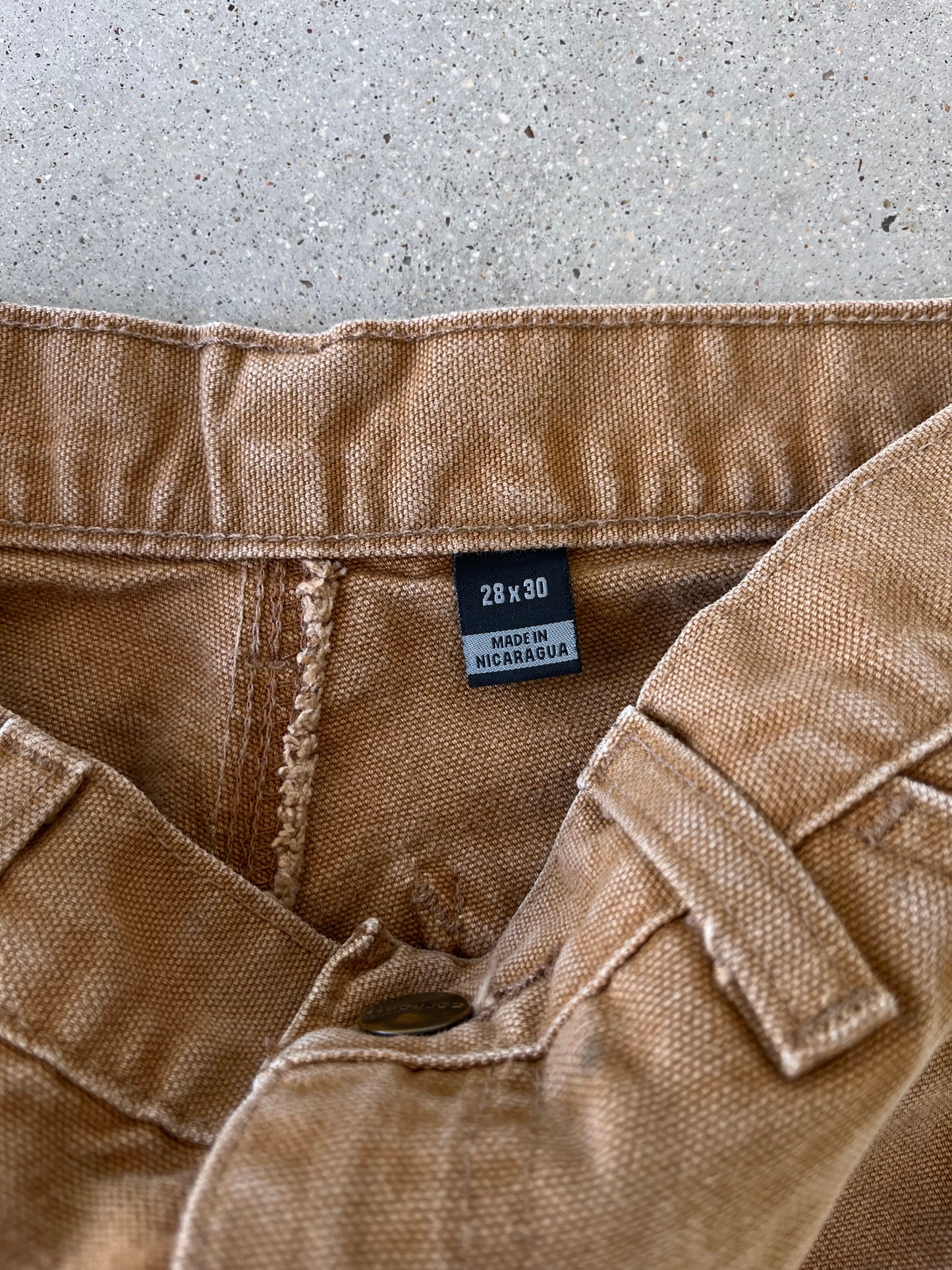 Vintage Carhartt Tan Carpenter Pants - 26x29