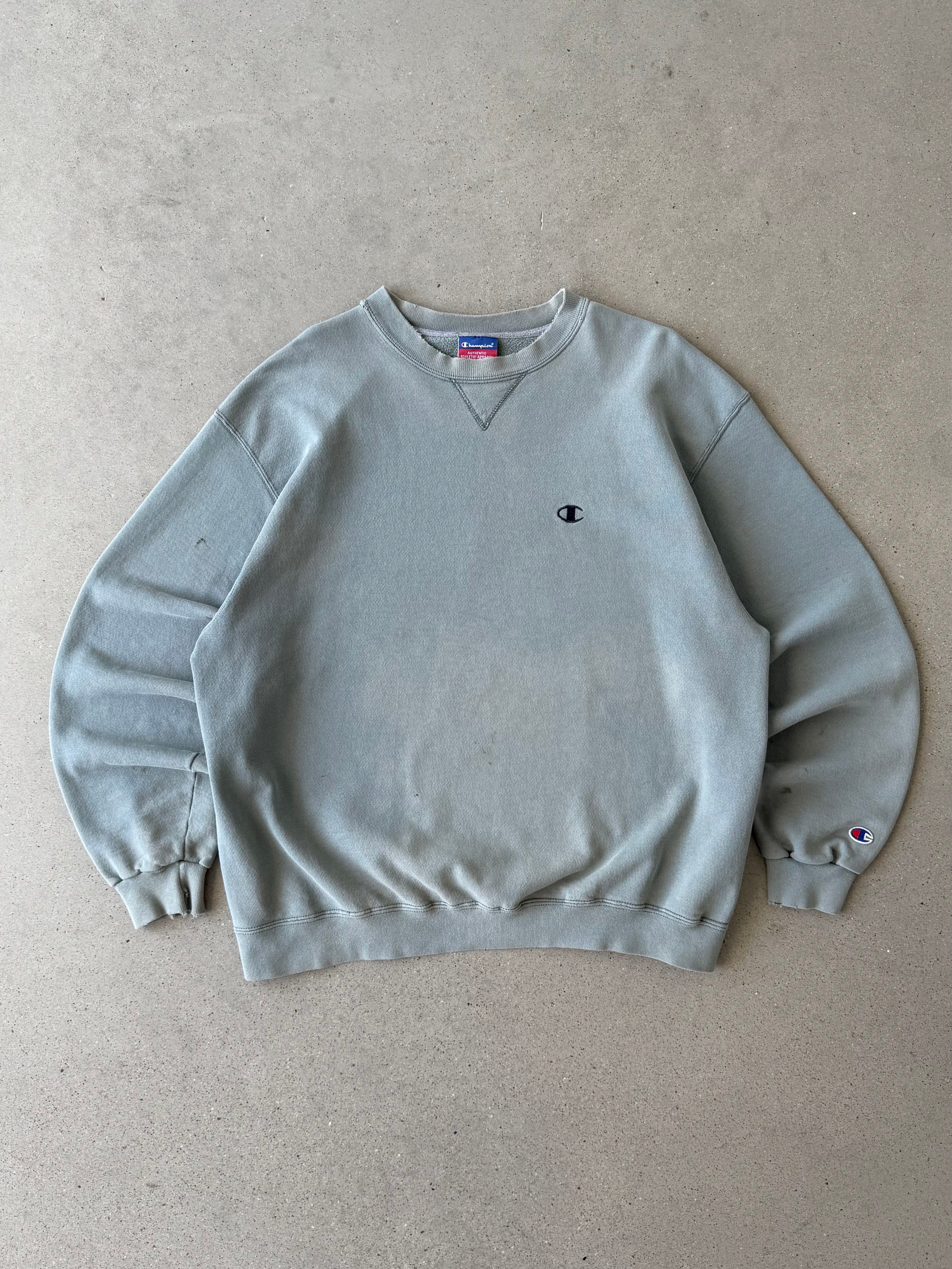 Vintage Champion Mint Crewneck - XL