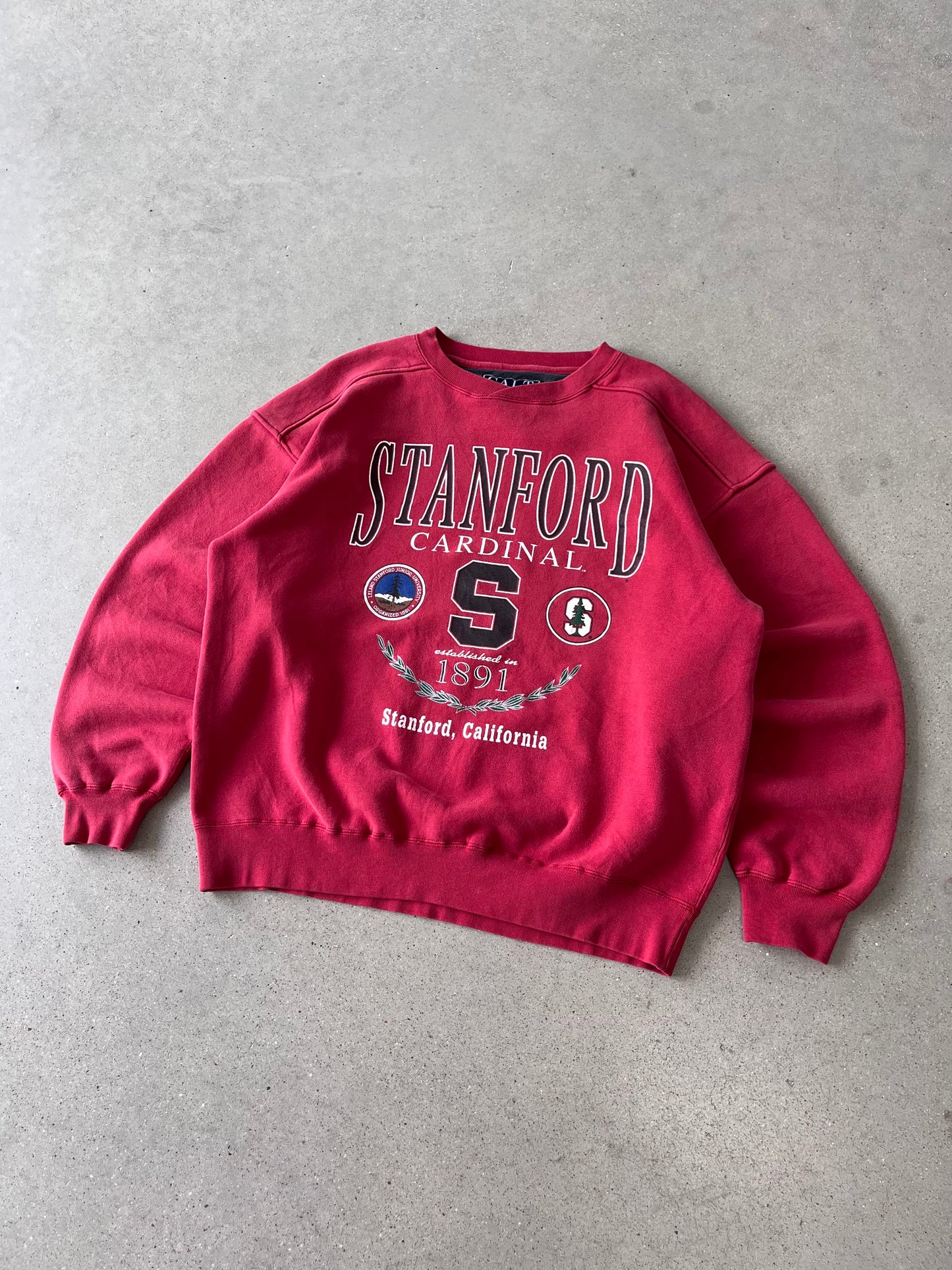 Vintage Stanford Cardinal Crewneck - L