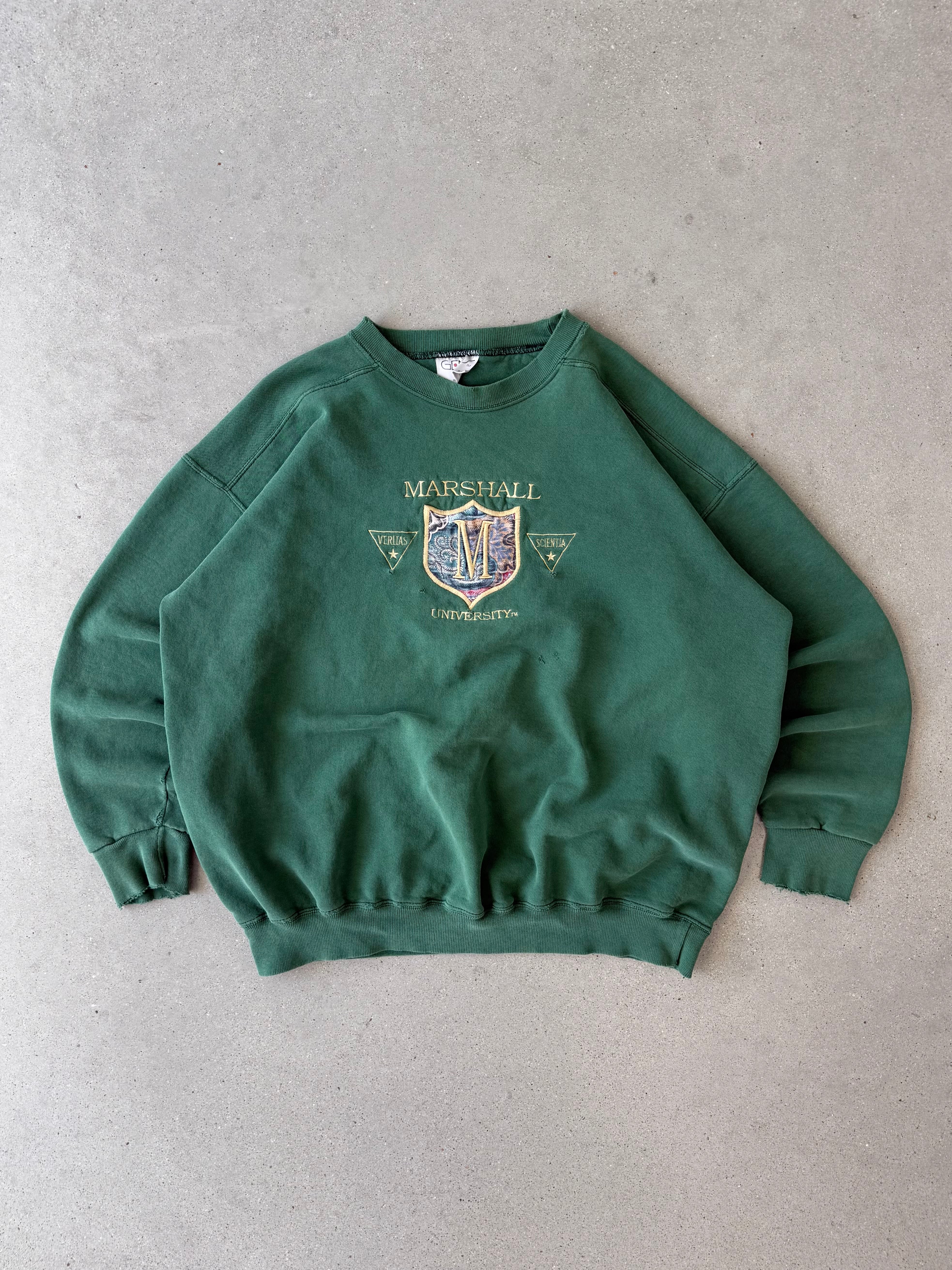 Vintage Marshall University Crewneck - XXL