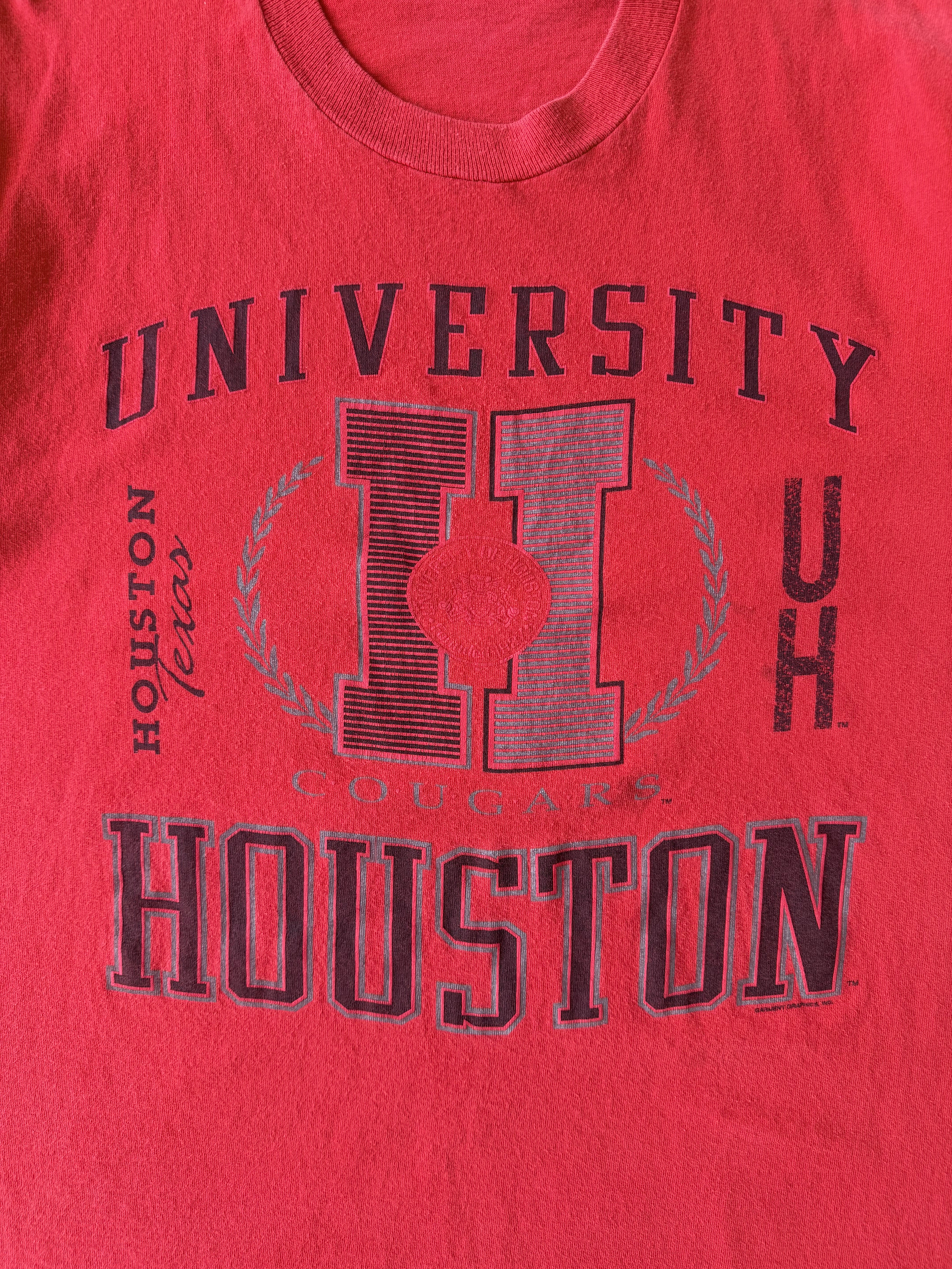 Vintage 90s University of Houston Tee - XL