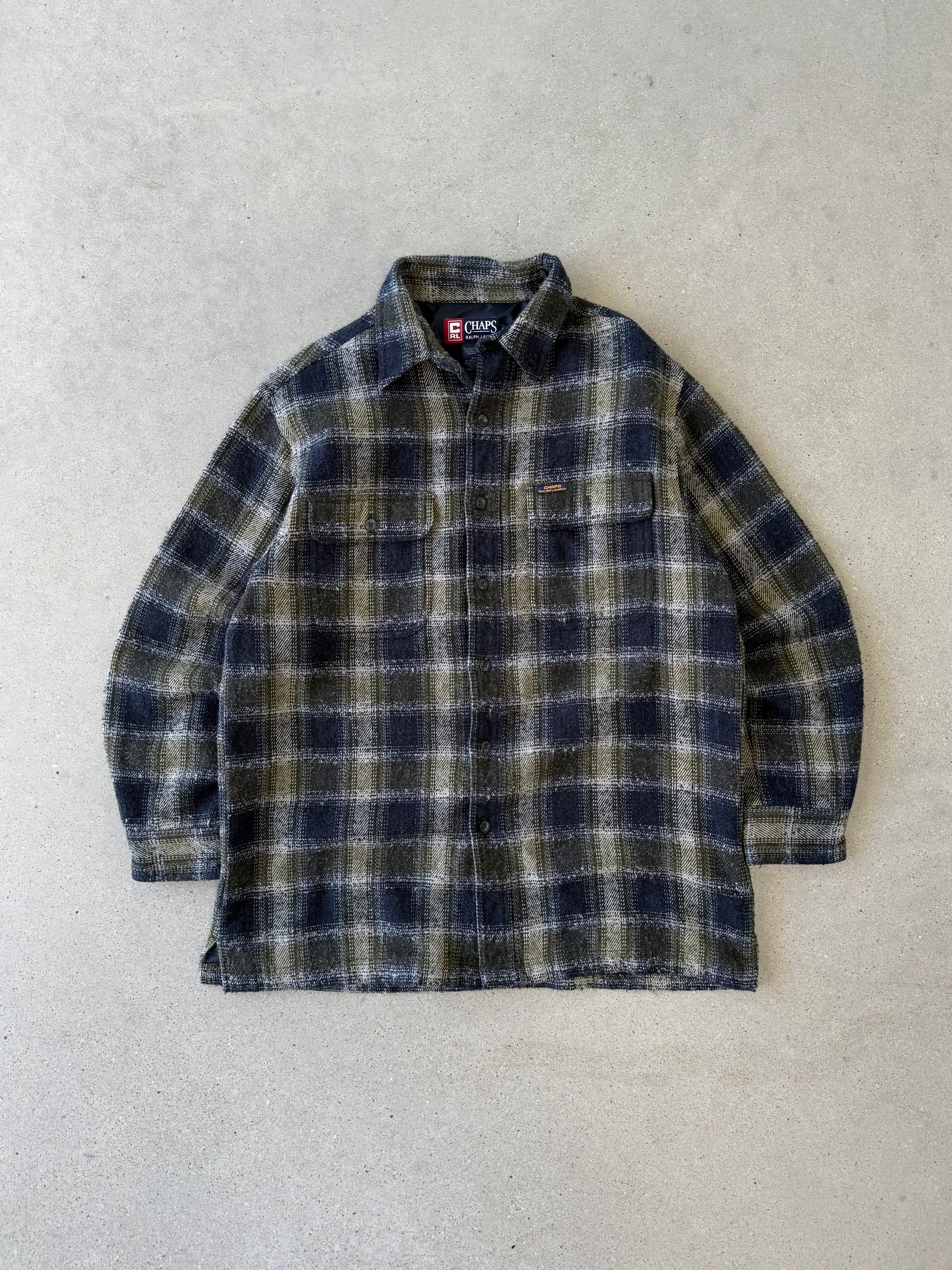 Vintage Chaps Ralph Lauren Plaid Button-up - S