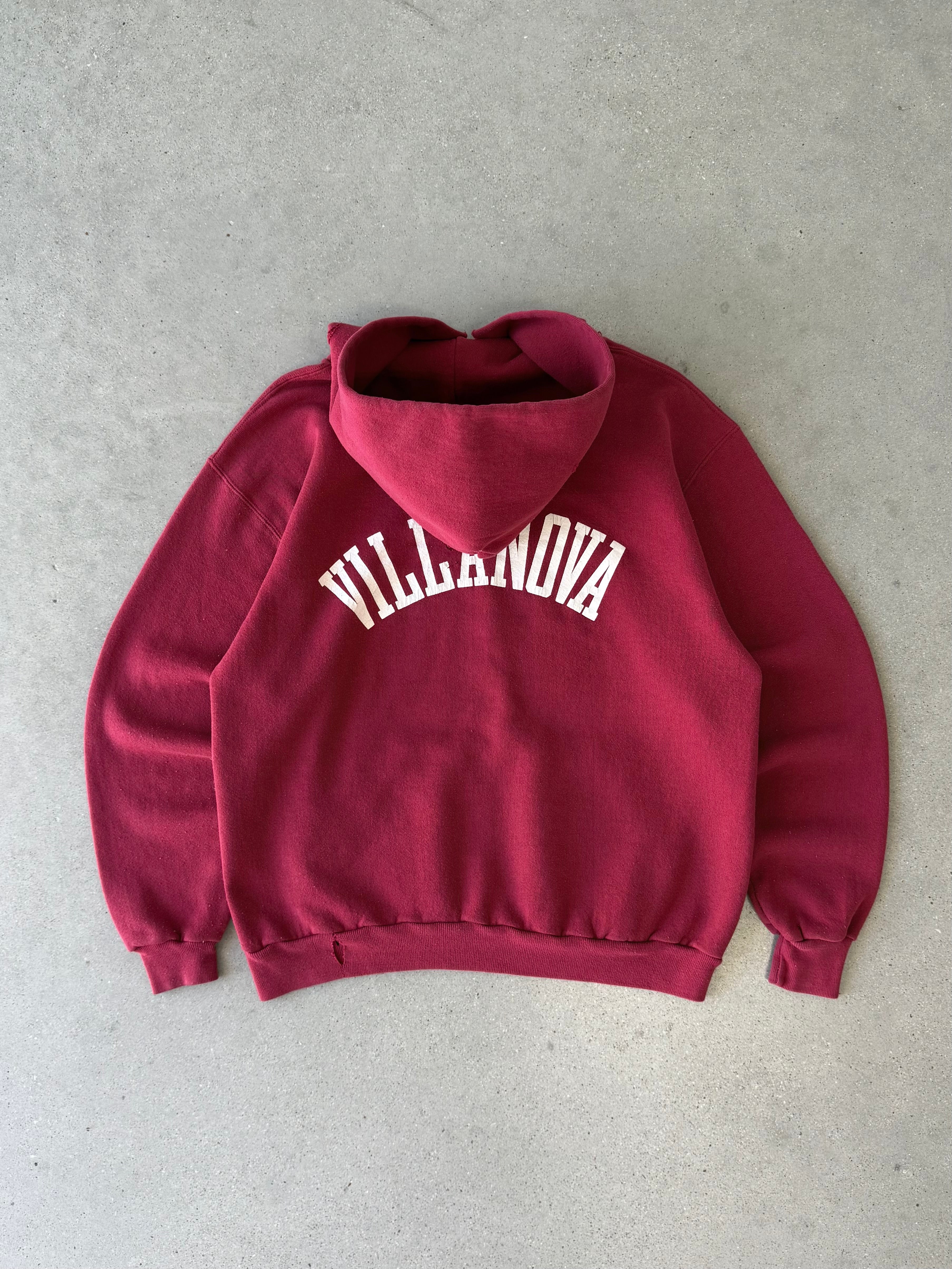 Vintage 80s Villanova Russell Athletic Hoodie - L
