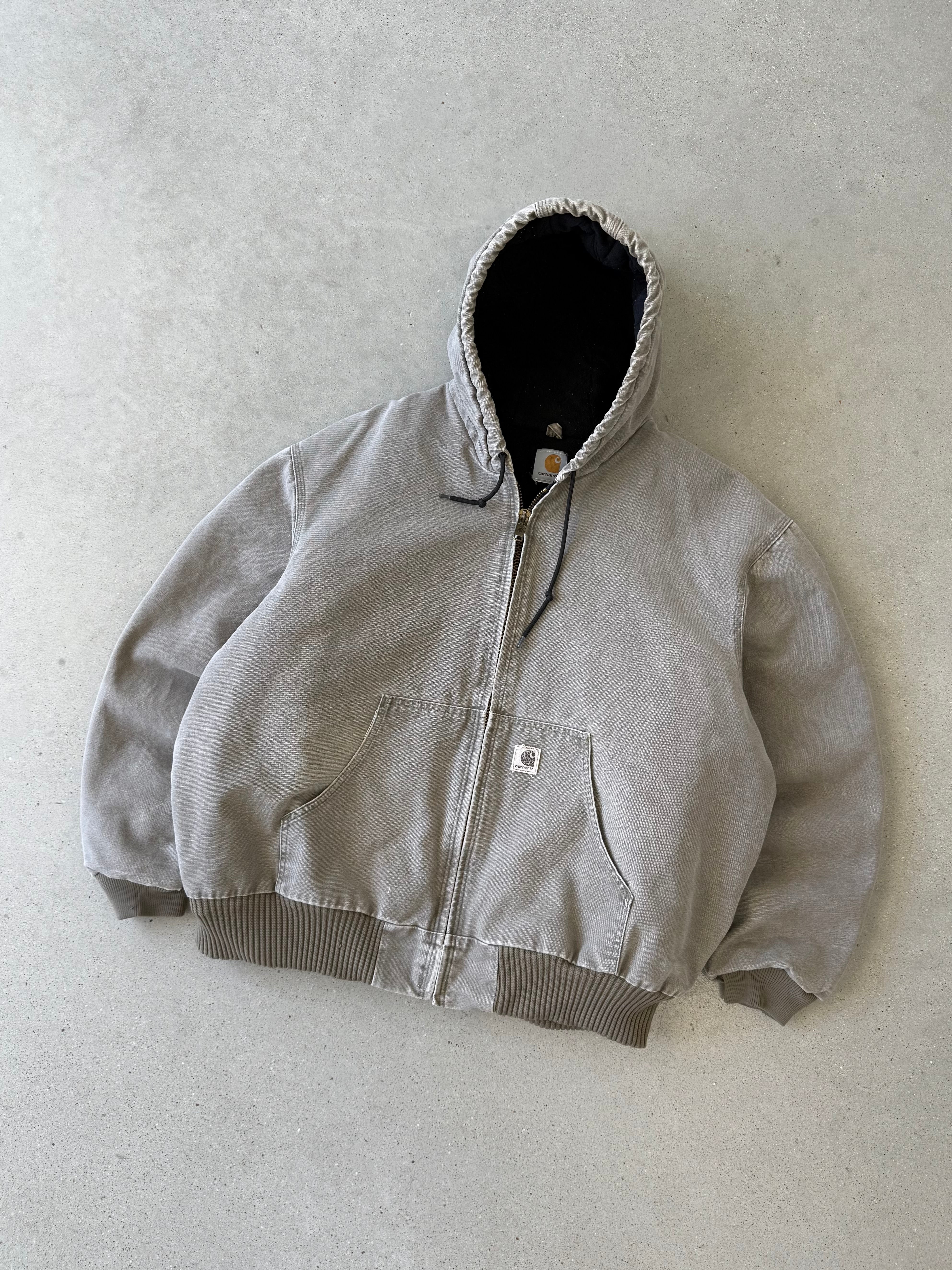 Vintage Carhartt Mocha Gray Active Jacket - XL