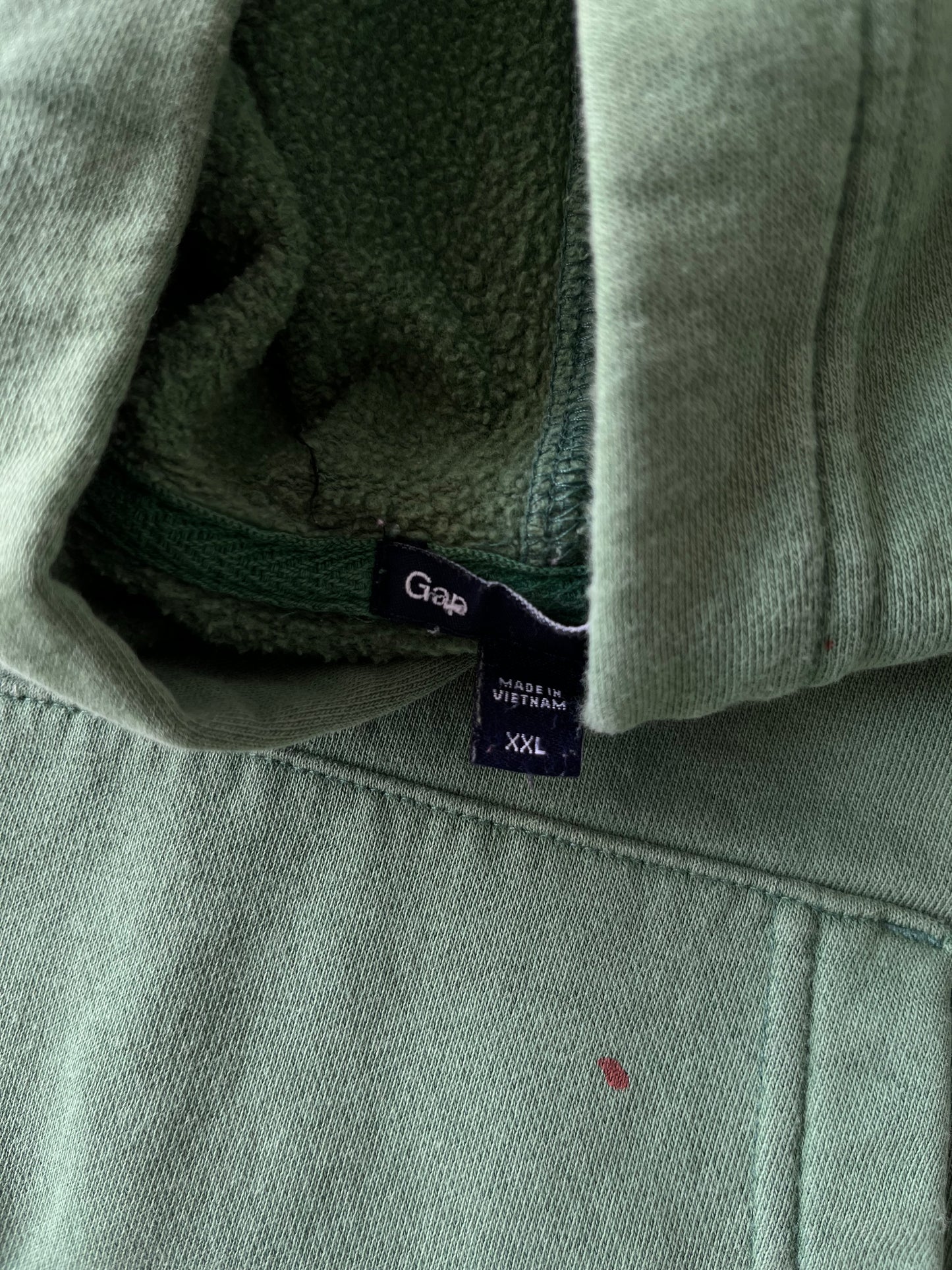 Vintage GAP Green Hoodie - XXL