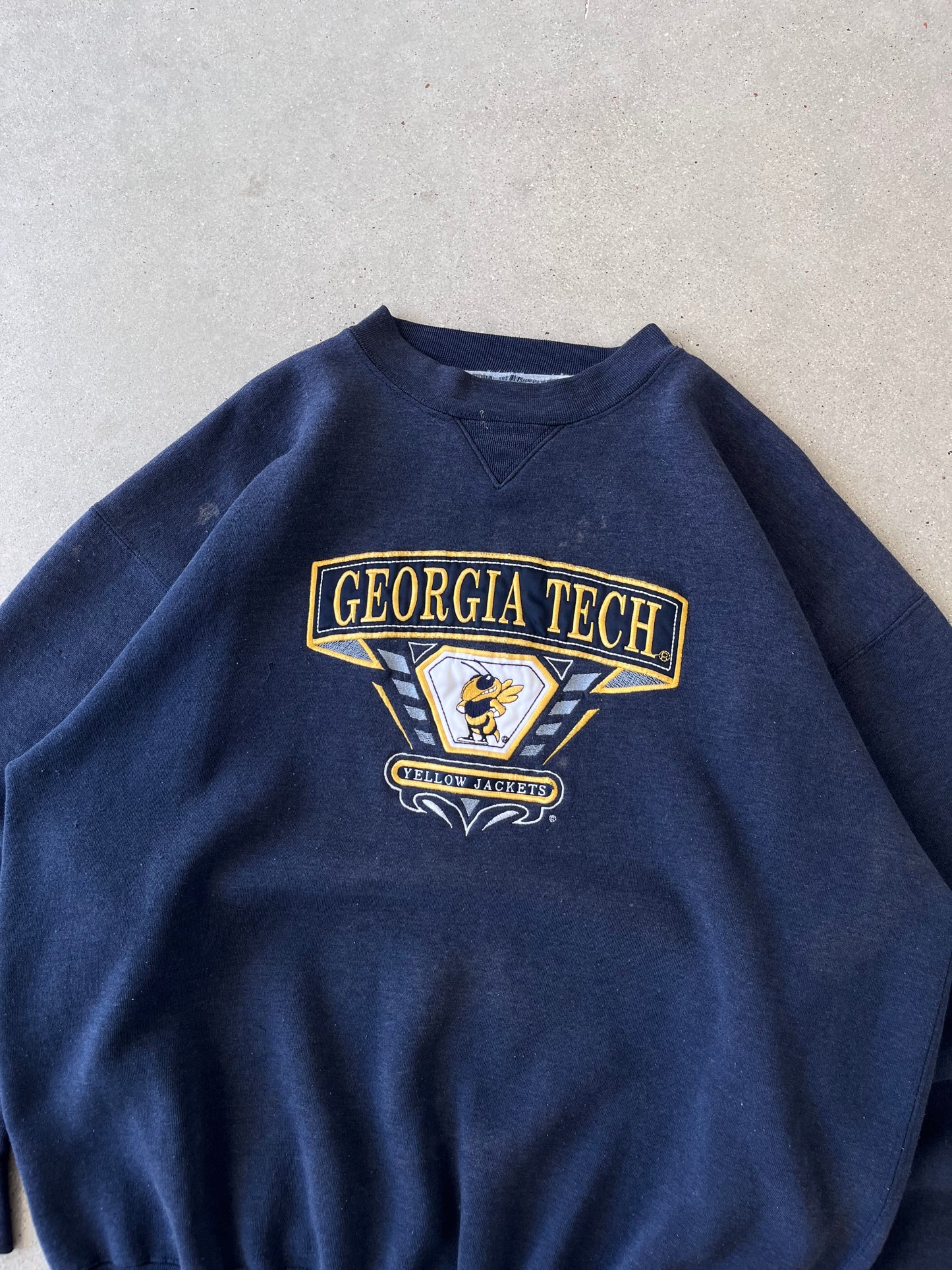 Vintage Georgia Tech Yellow Jackets Sweatshirt - XL