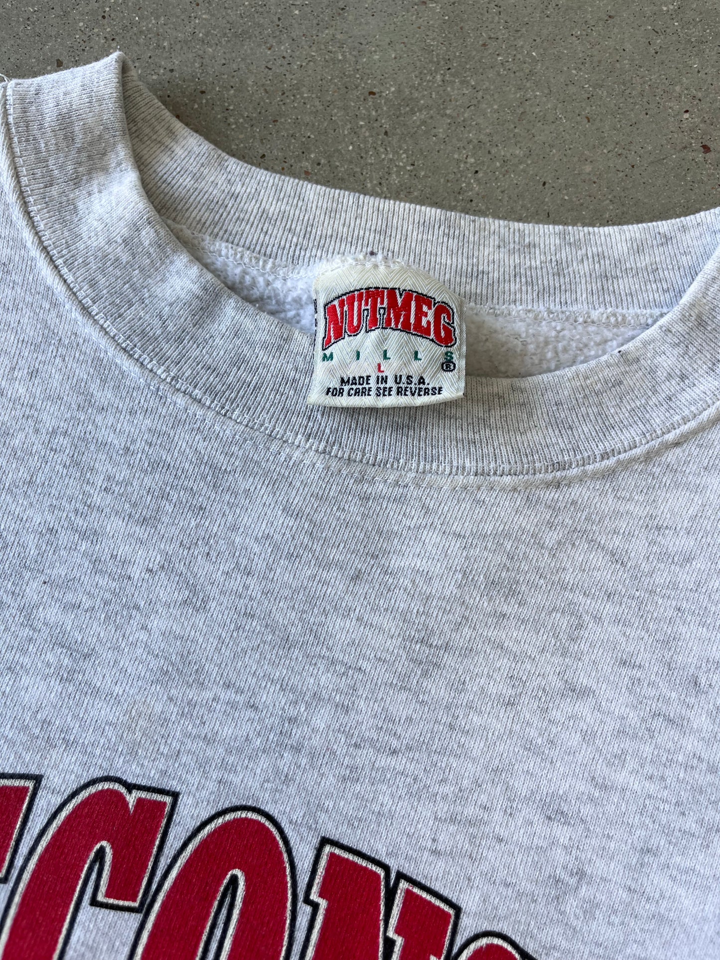 Vintage 1994 Wisconsin Rose Bowl Crewneck - L