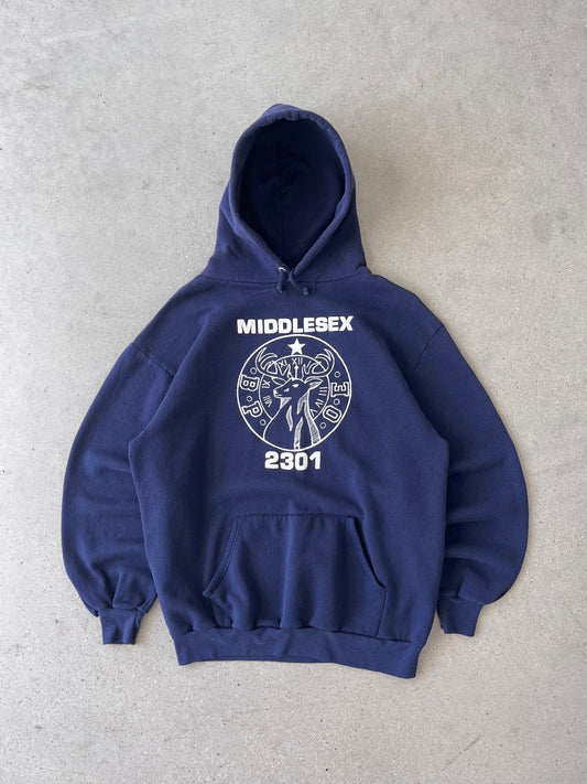 Vintage Middlesex 2301 Hoodie - XL