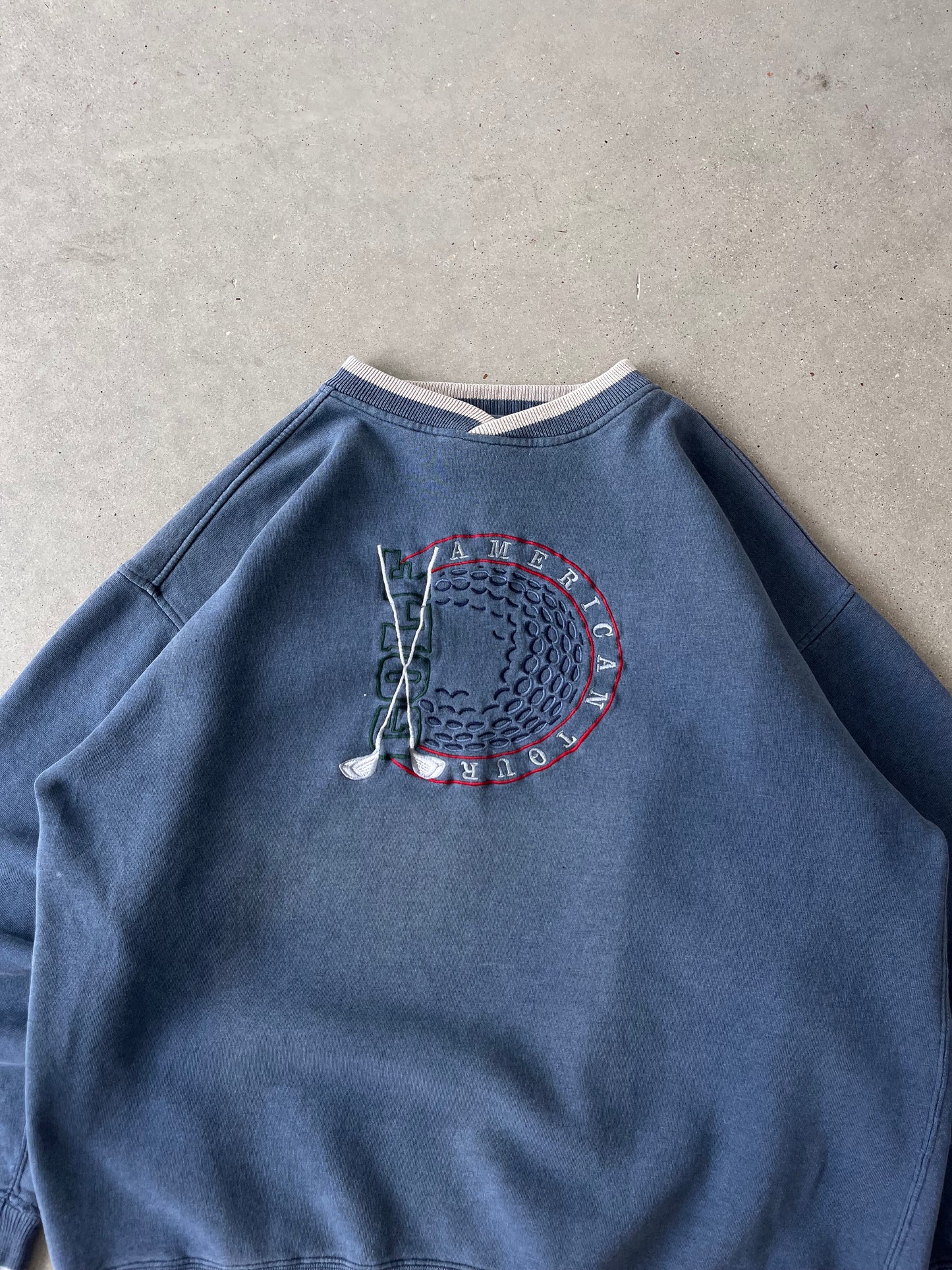 Vintage GOLF American Tour Sweatshirt - XL