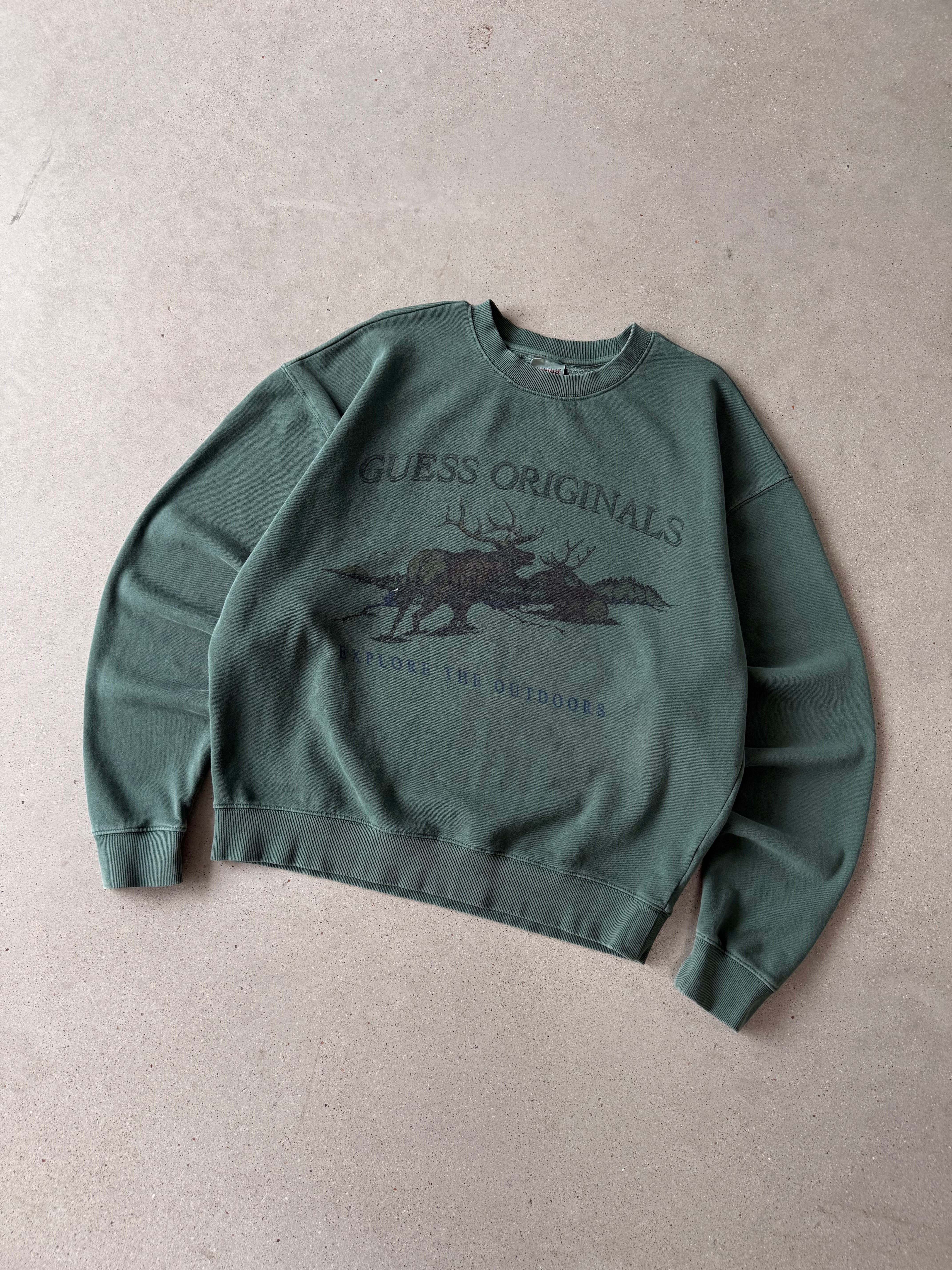 Vintage Guess Outdoors Sweatshirt - XL