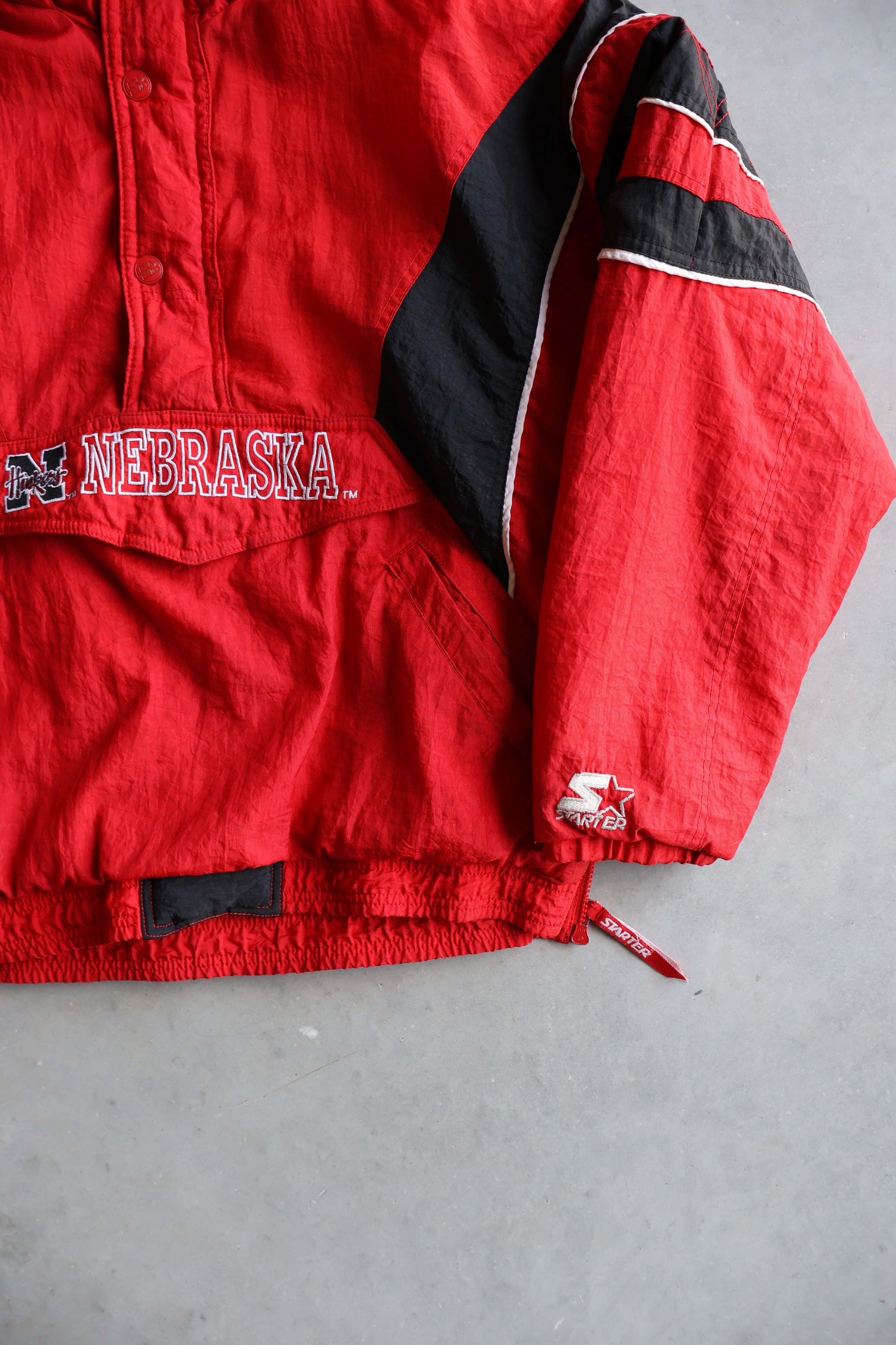Vintage 1990s Nebraska Huskers Starter Puffer Jackets (XL)
