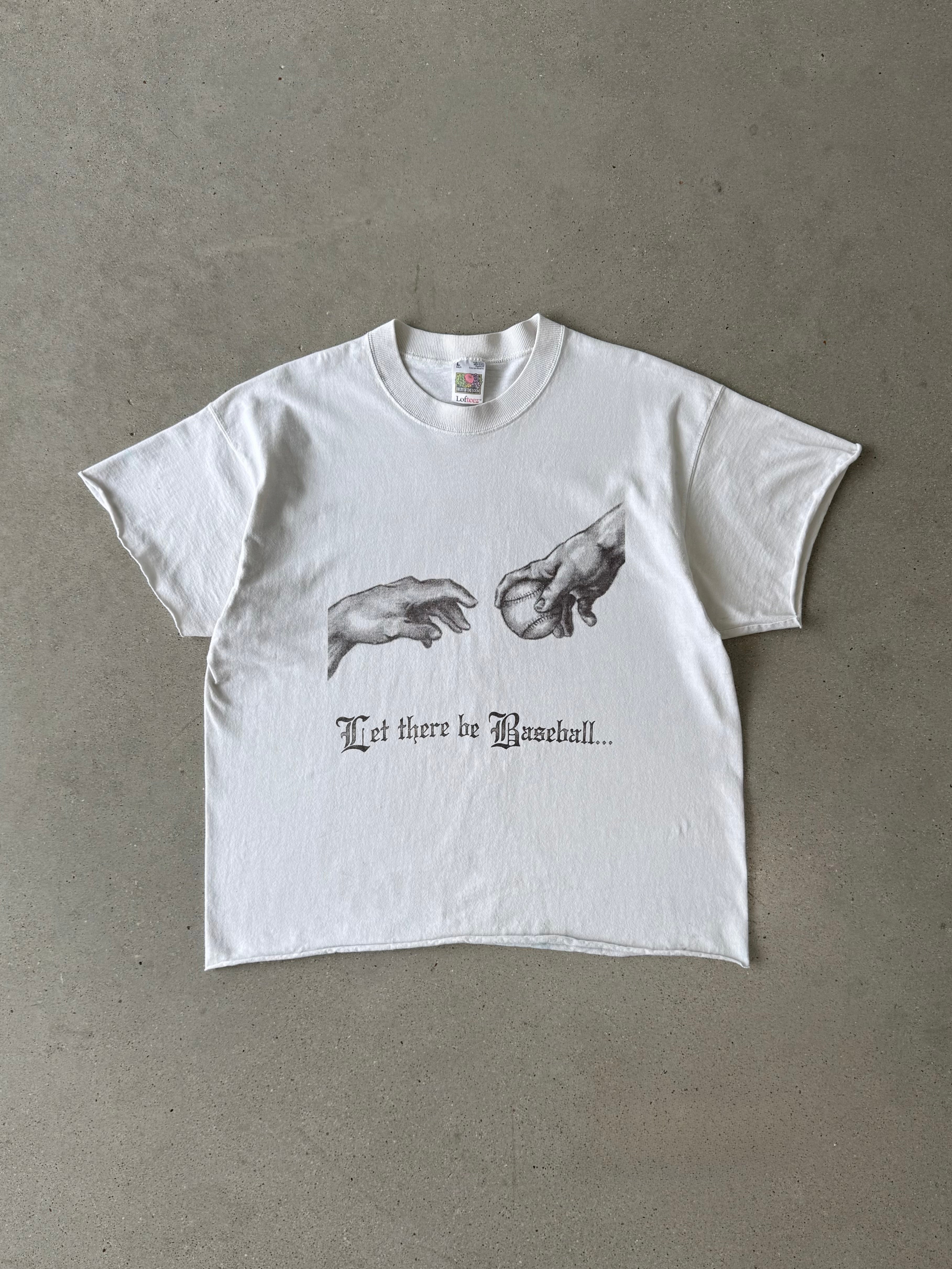 Vintage 'Let there be Baseball' Tee - L