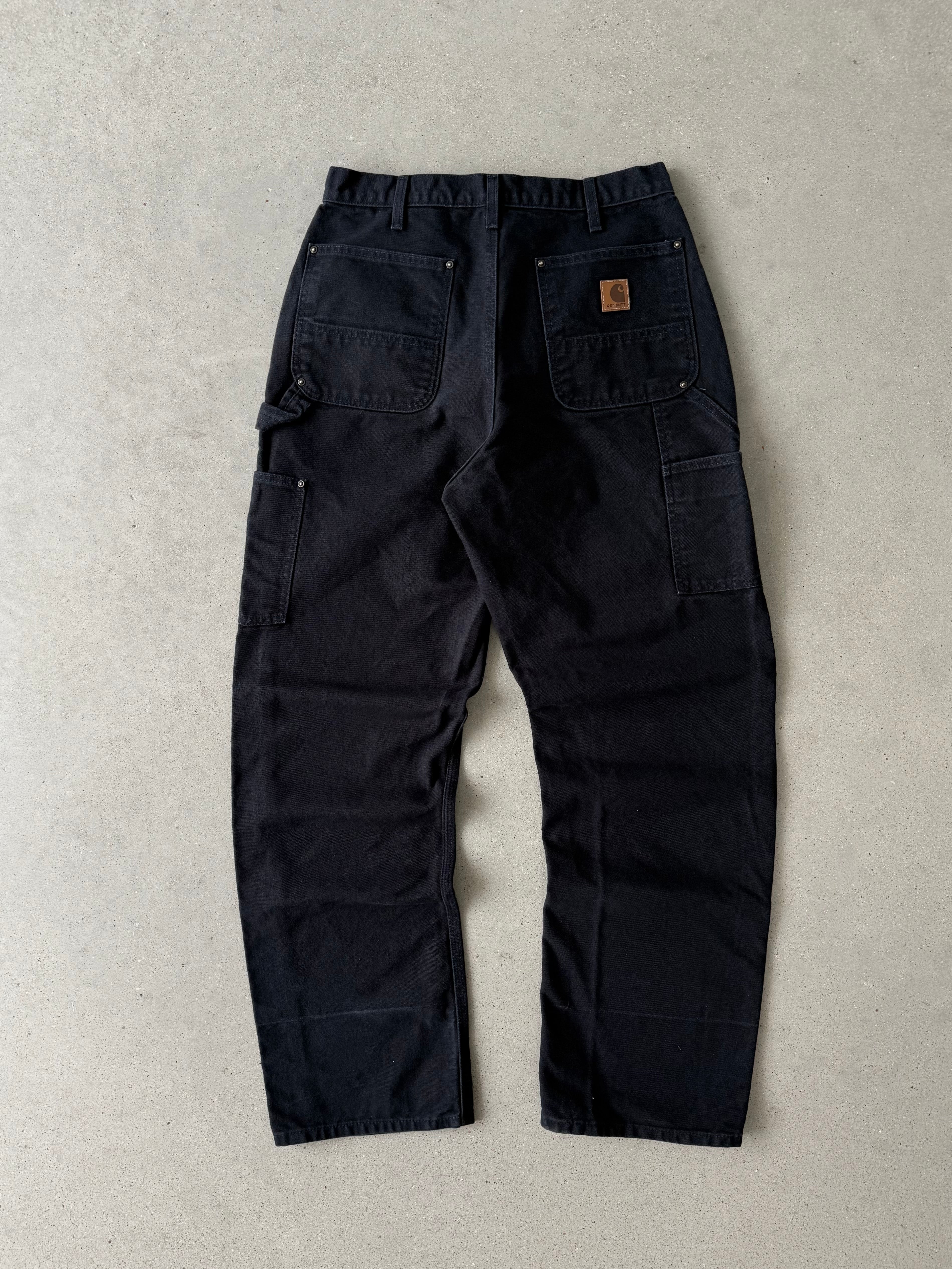 Vintage Carhartt Black Double Knees - 31x32