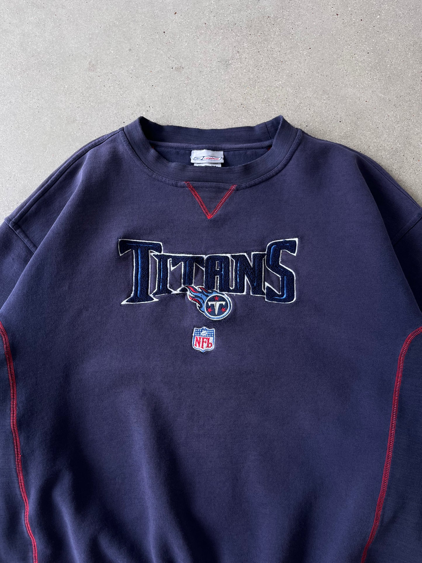 Vintage Reebok Titans NFL Crewneck - XL