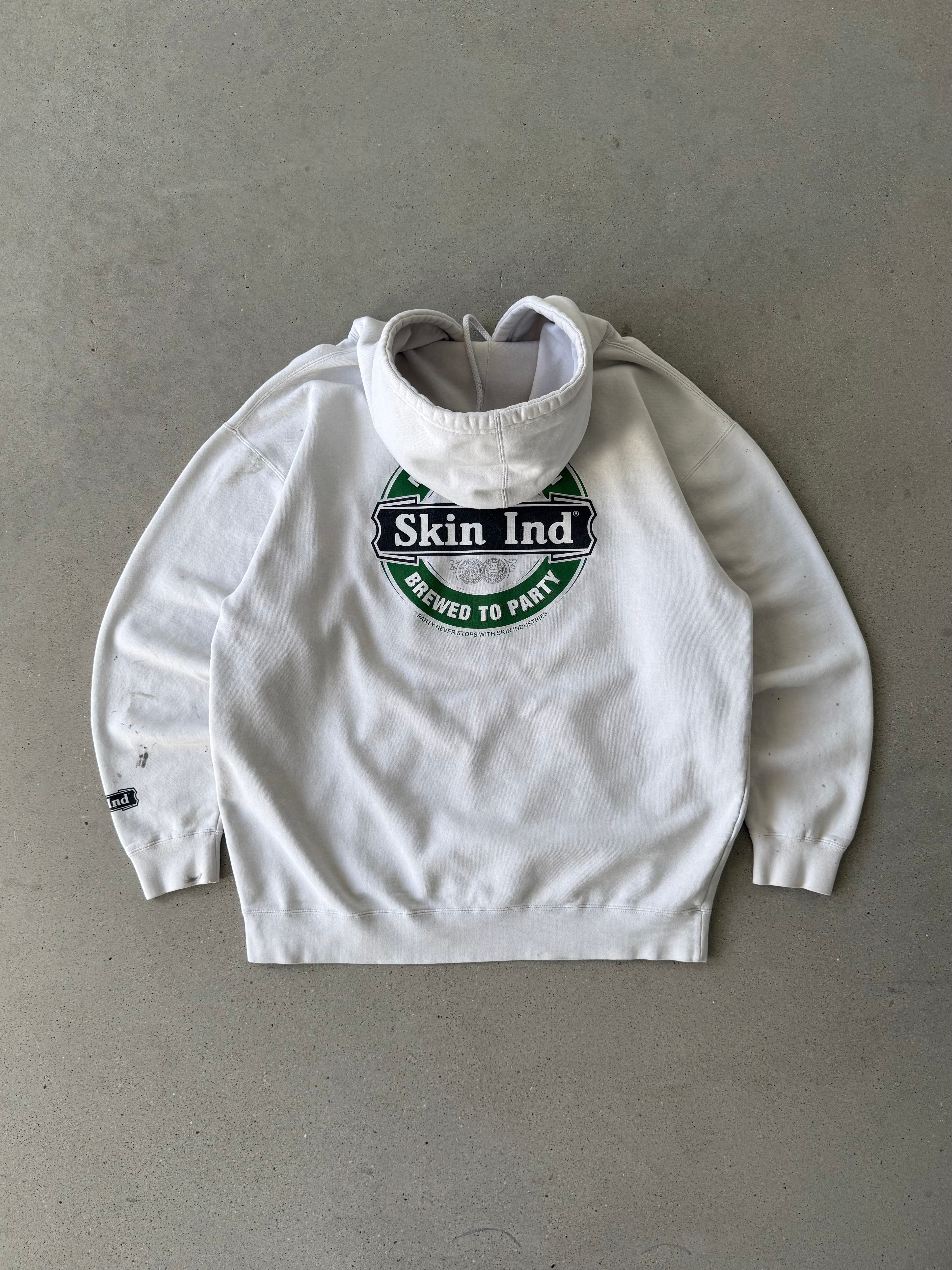 Vintage 2000s Skin Industries Hoodie - XL