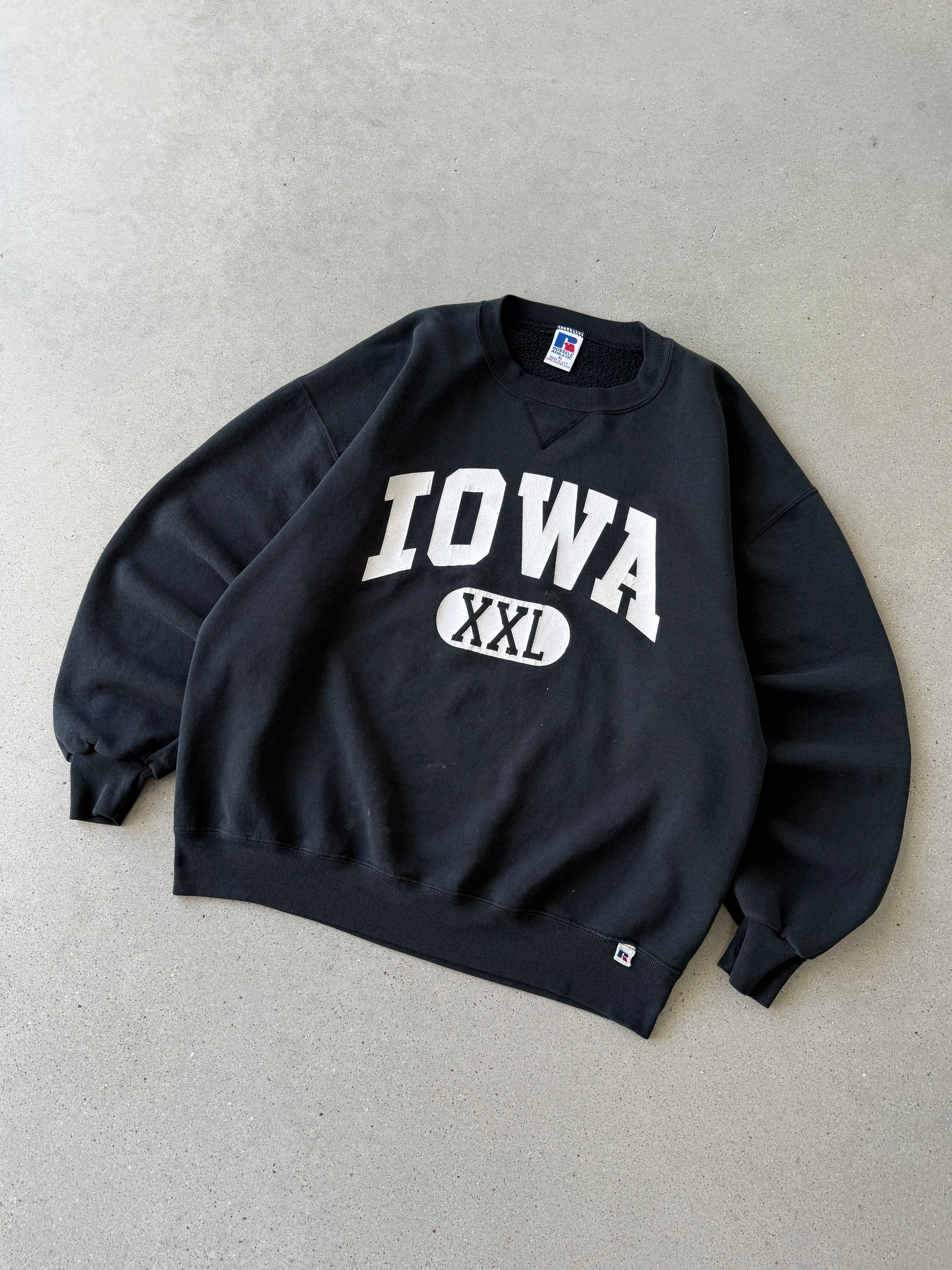 Vintage Iowa State 'XXL'  Navy Sweatshirt  - XL