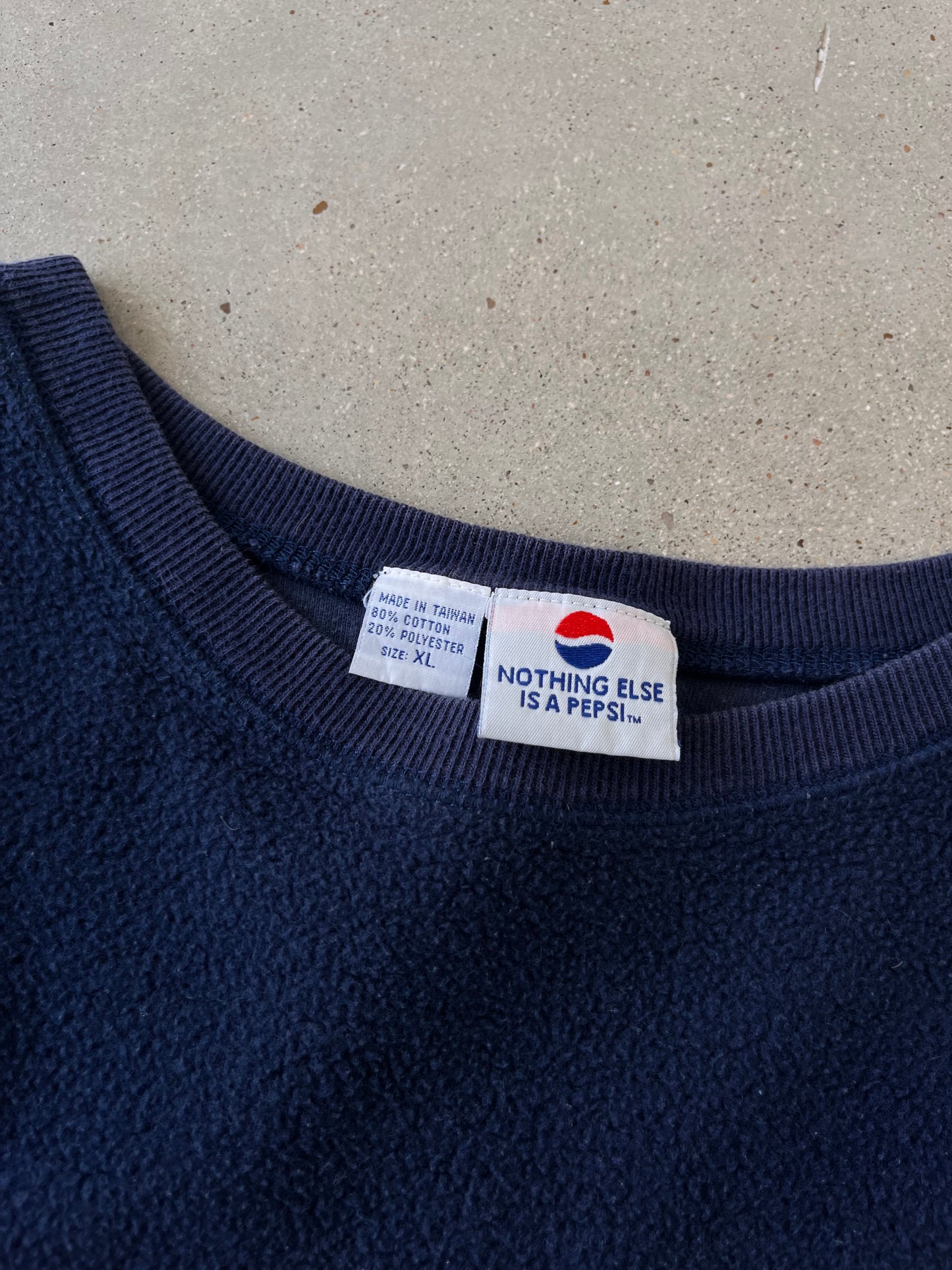 Vintage PEPSI Fleece Boxy Crewneck - XL