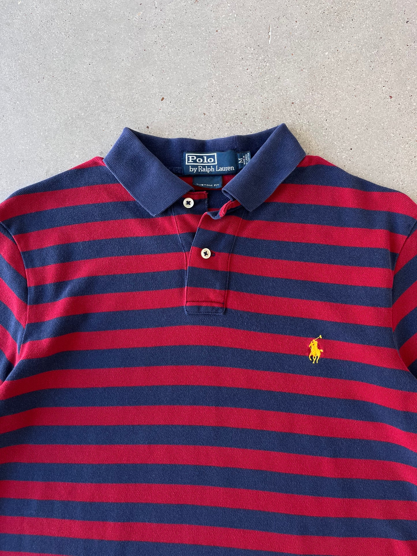 Vintage Polo Ralph Lauren Navy/red Shirt - M