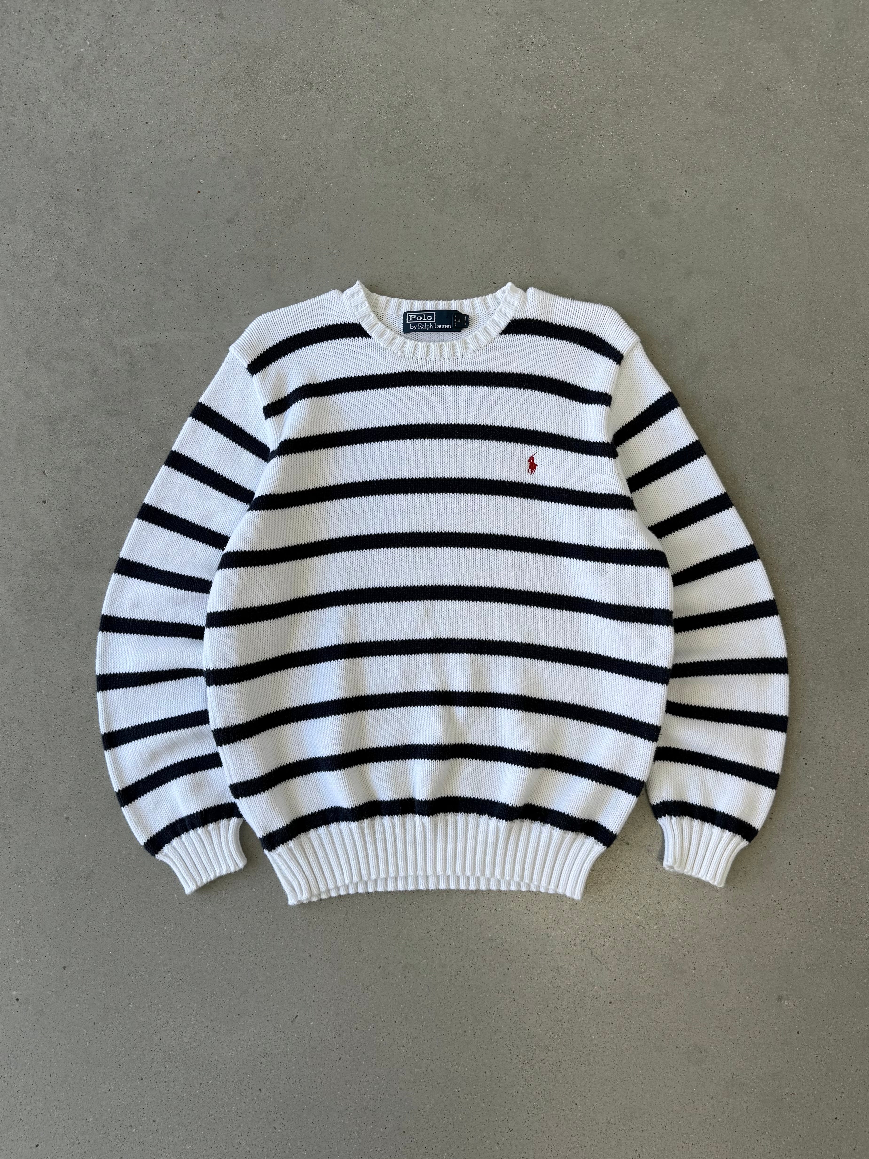 Vintage Polo Ralph Lauren Striped Sweater - L