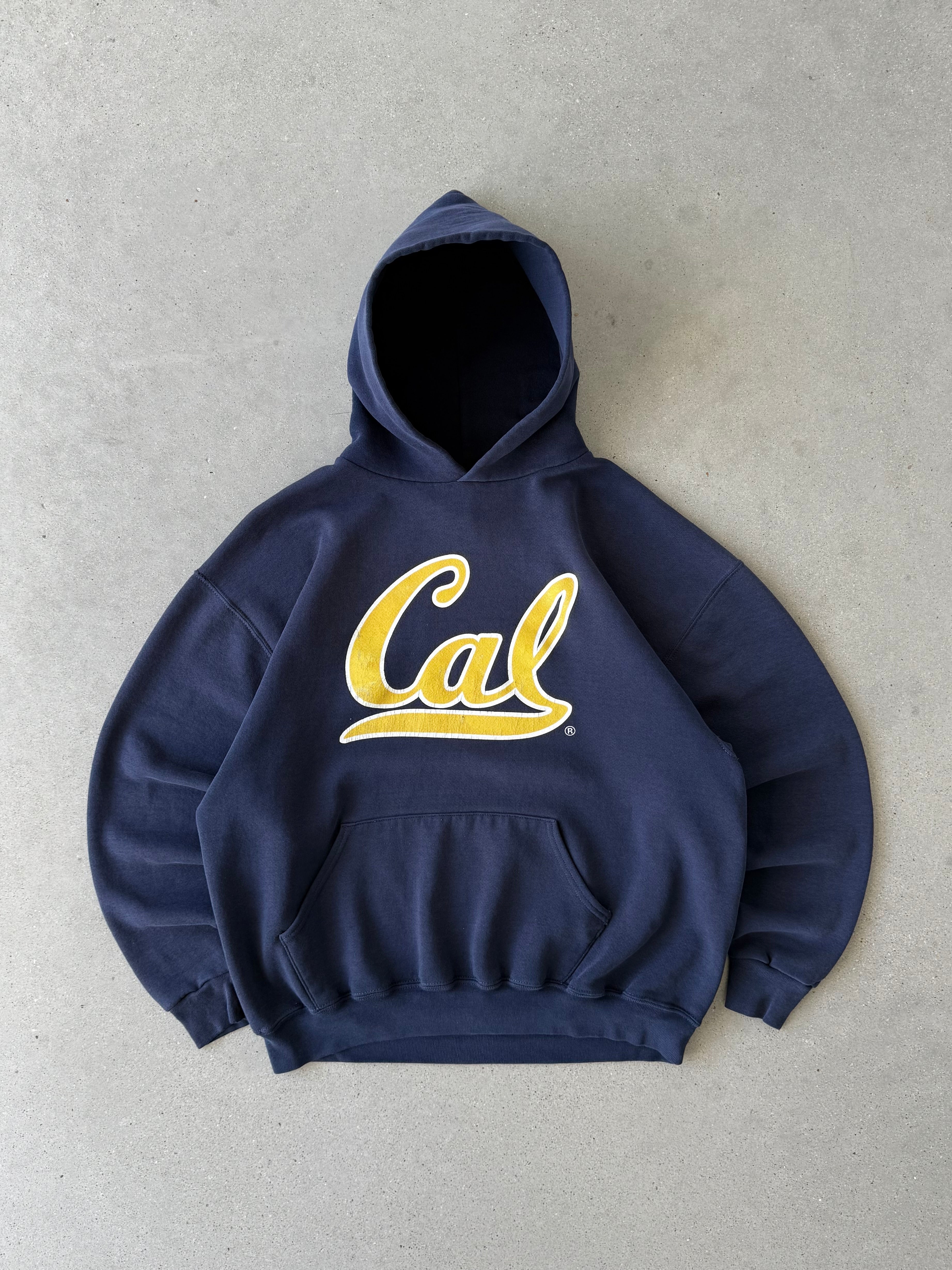 Vintage University of California Navy Hoodie  - XL