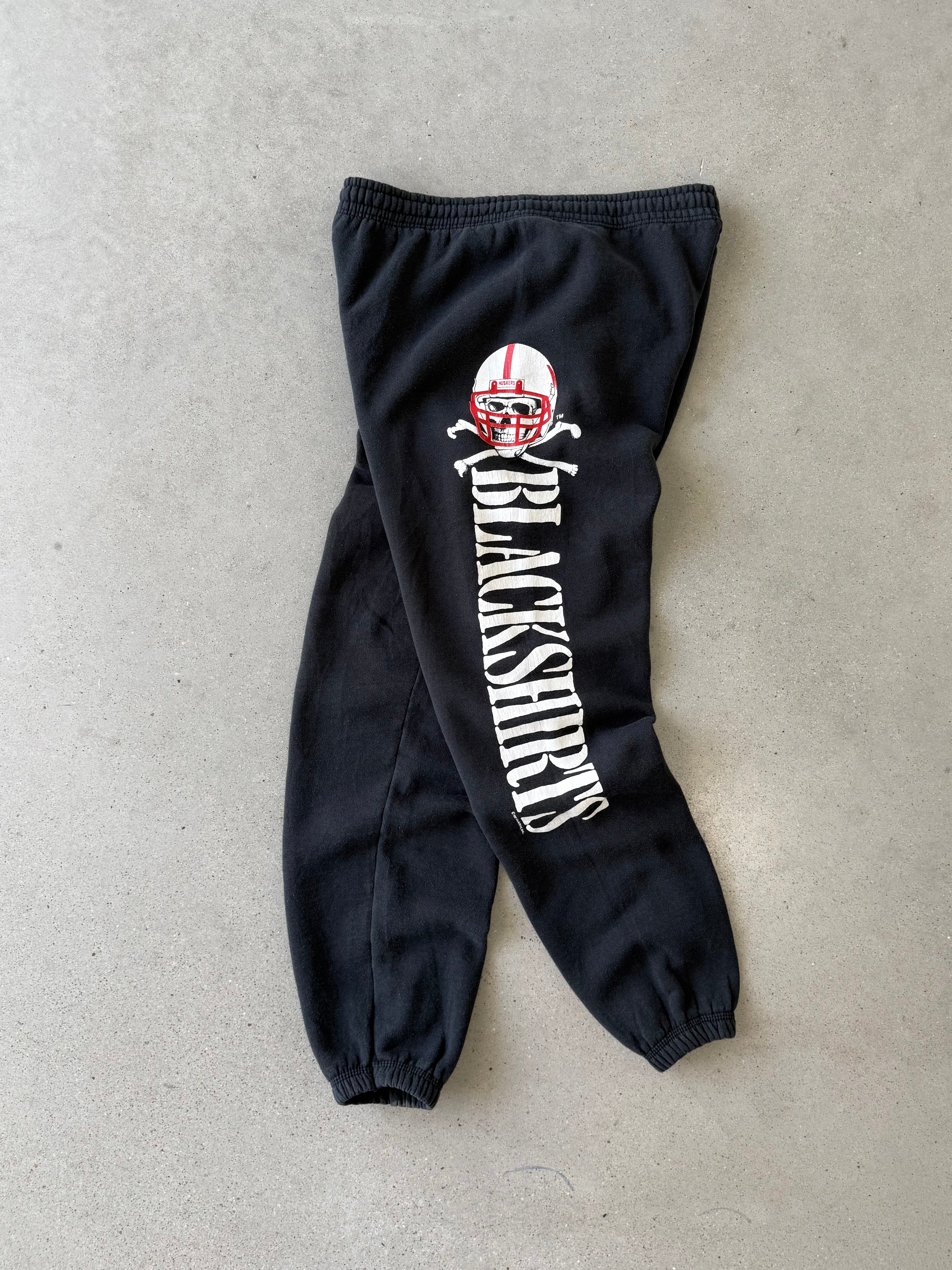 Vintage 1989 Huskers Blackshirts Sweatpants - XL