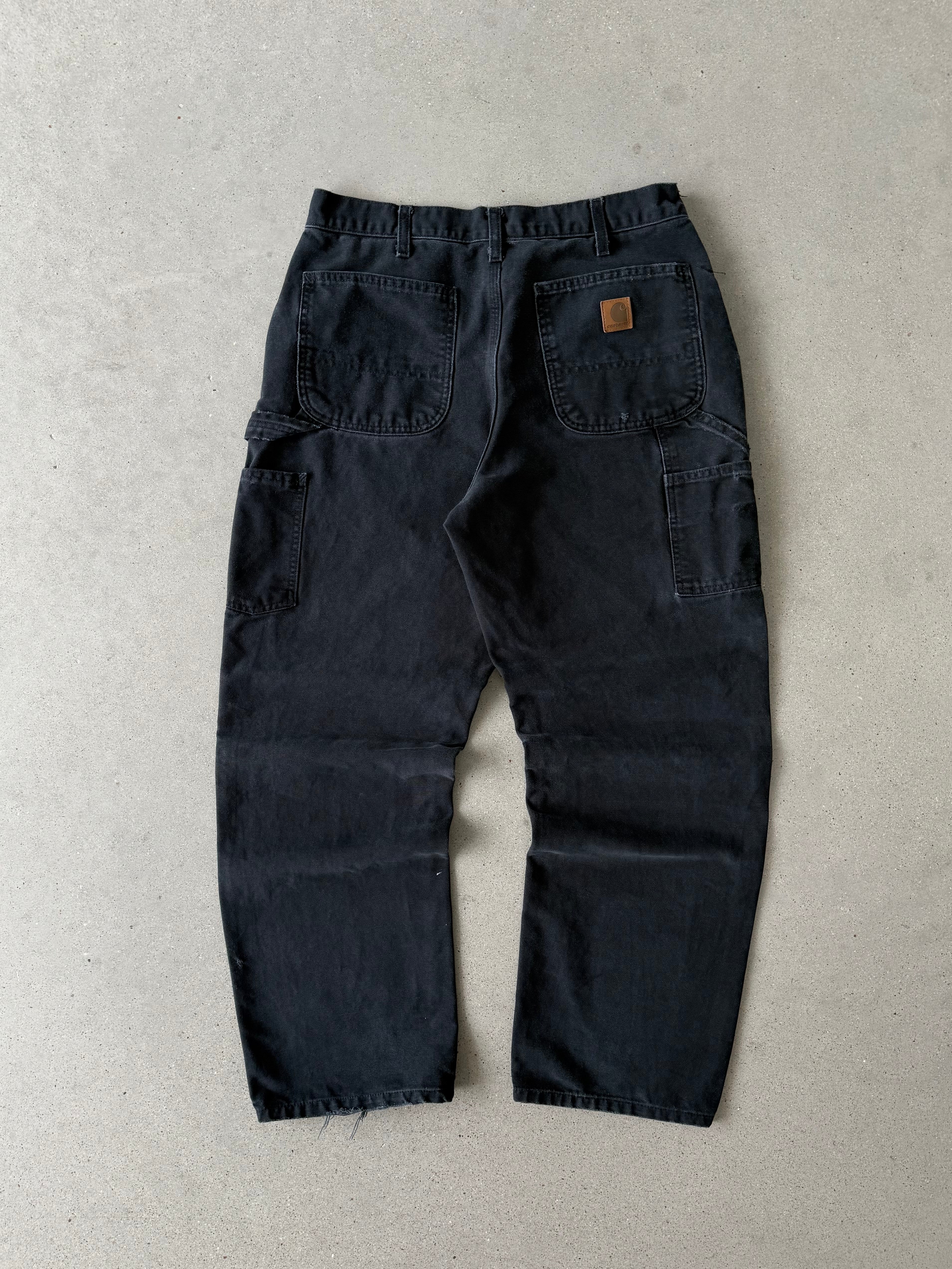 Vintage Carhartt Black Carpenter Pants - 32x30