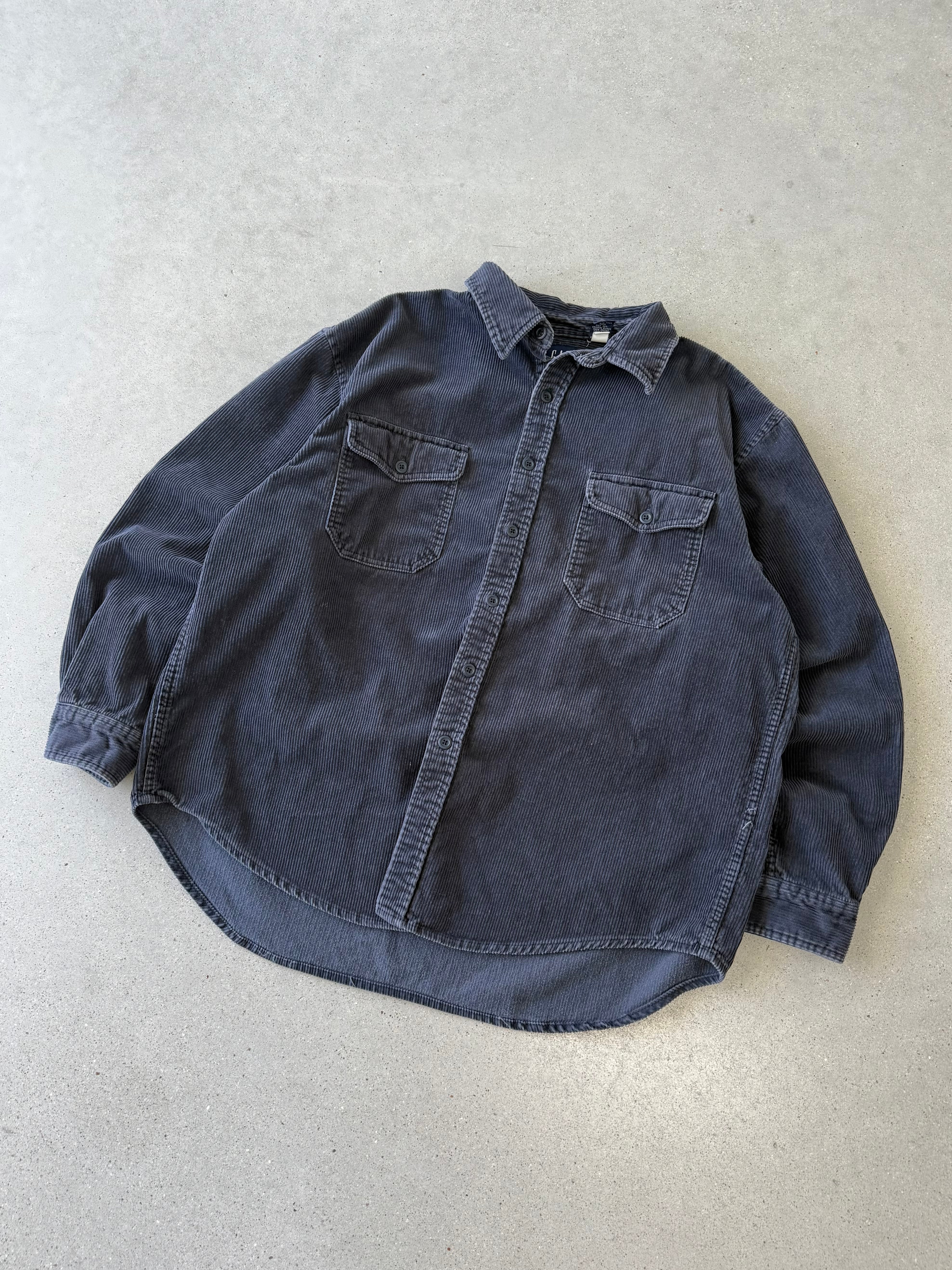 Vintage GAP Corduroy Button-up Long Sleeve - XL