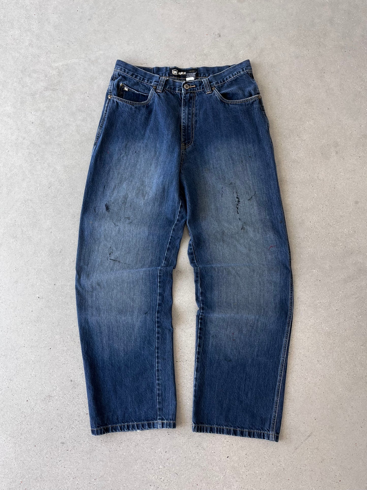 Vintage Y2K Reverb Baggy Denim - 34x34