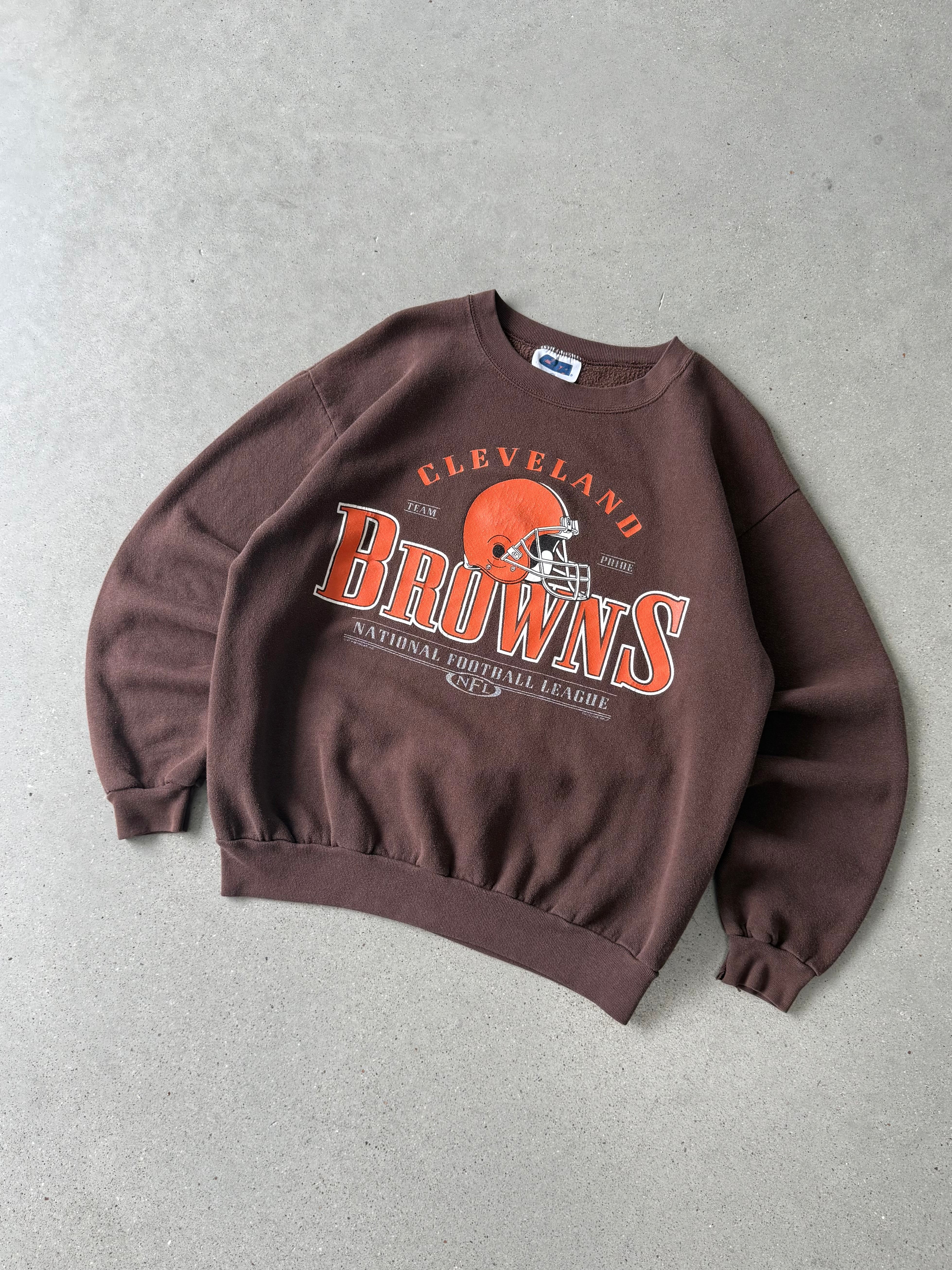 Vintage 2000 Cleveland Brown Crewneck - M