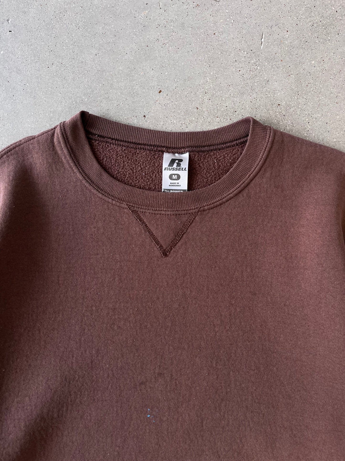 Vintage Chocolate Brown Russell Athletic Crewneck - M