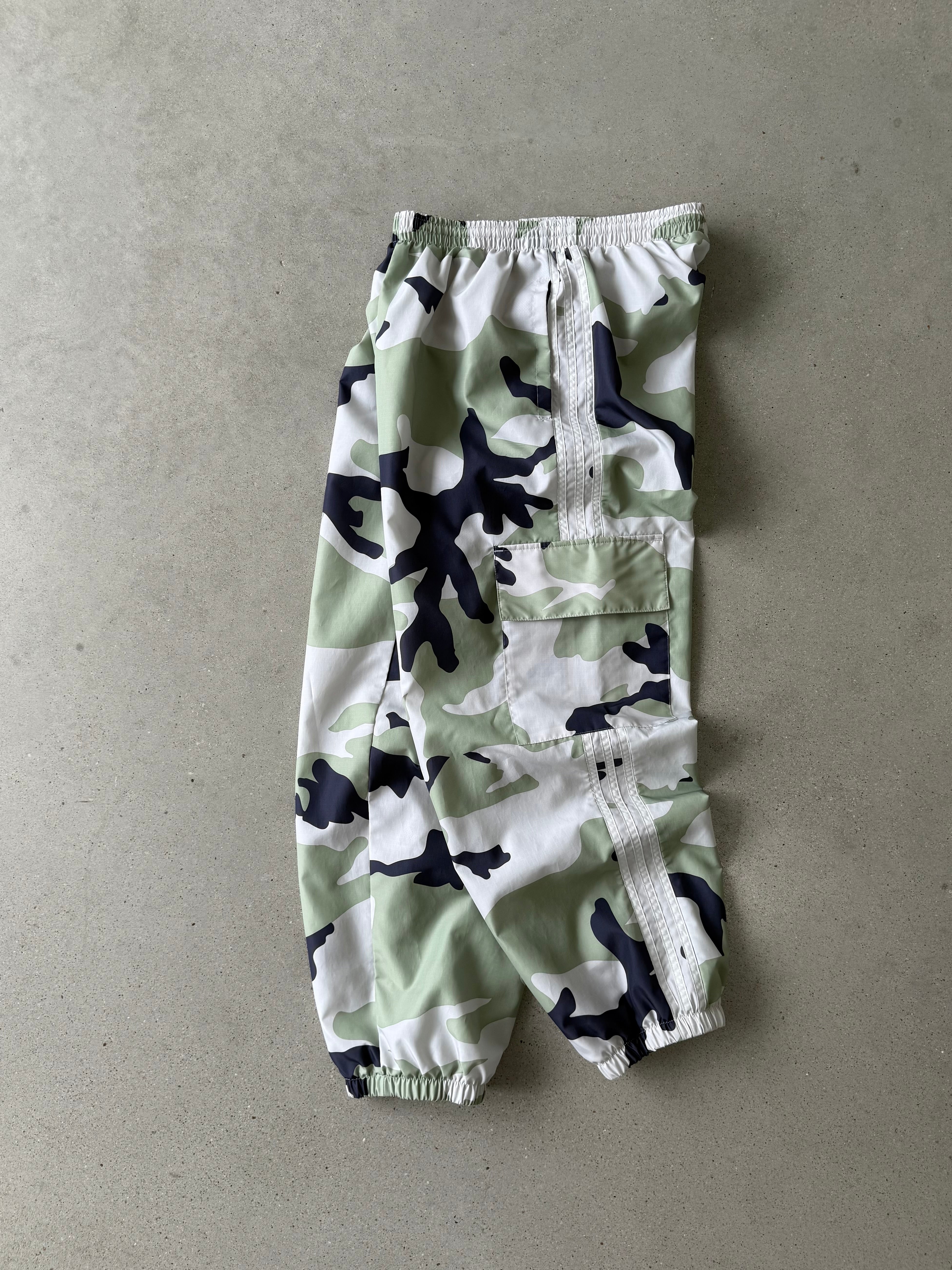 Vintage Adidas Camo Track Pants - M