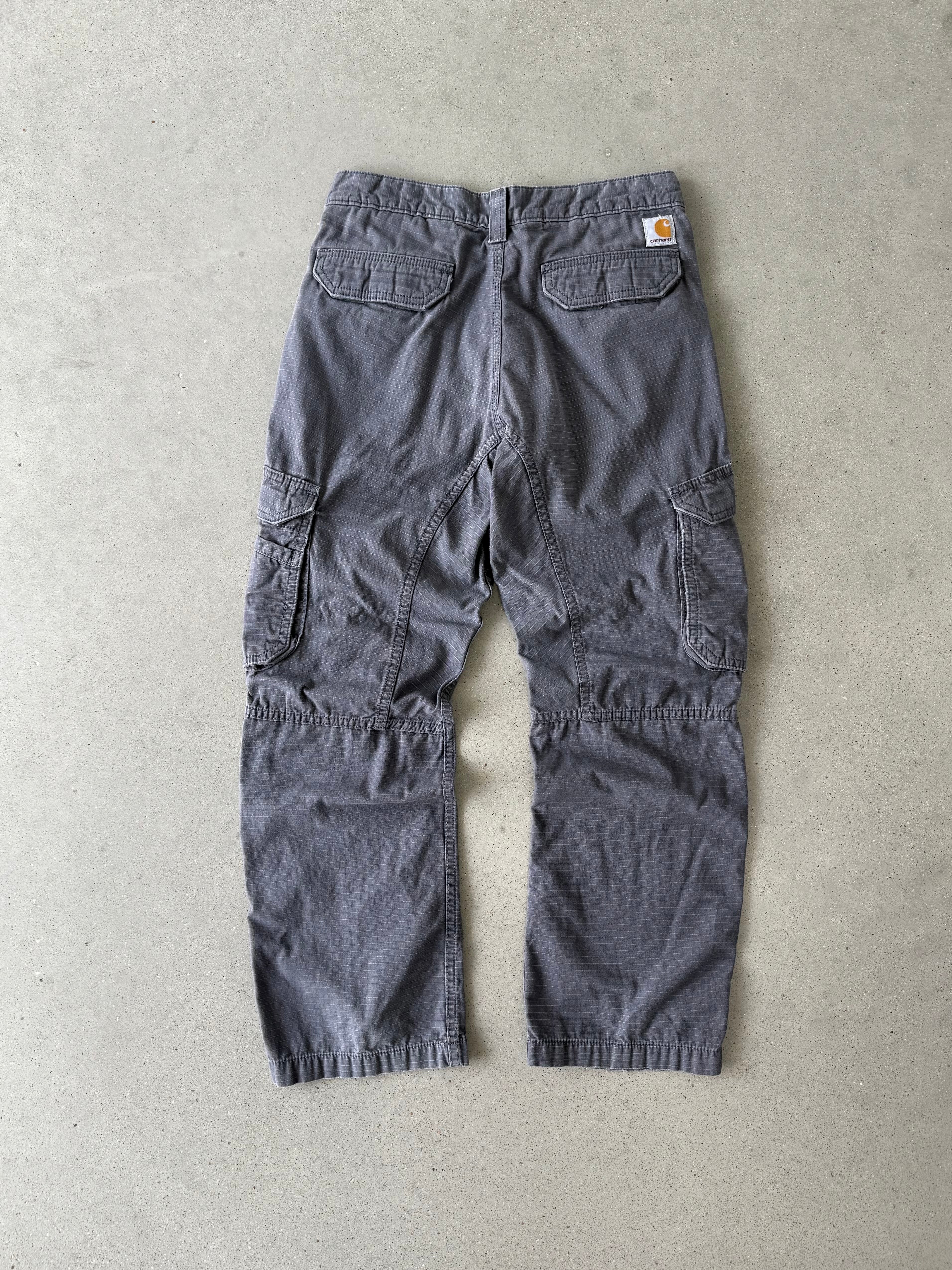 Vintage Carhartt Gray Cargo Pants - 30x30