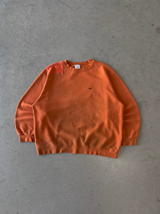 Vintage Nike Mini Swoosh Reworked Sweatshirt - XL