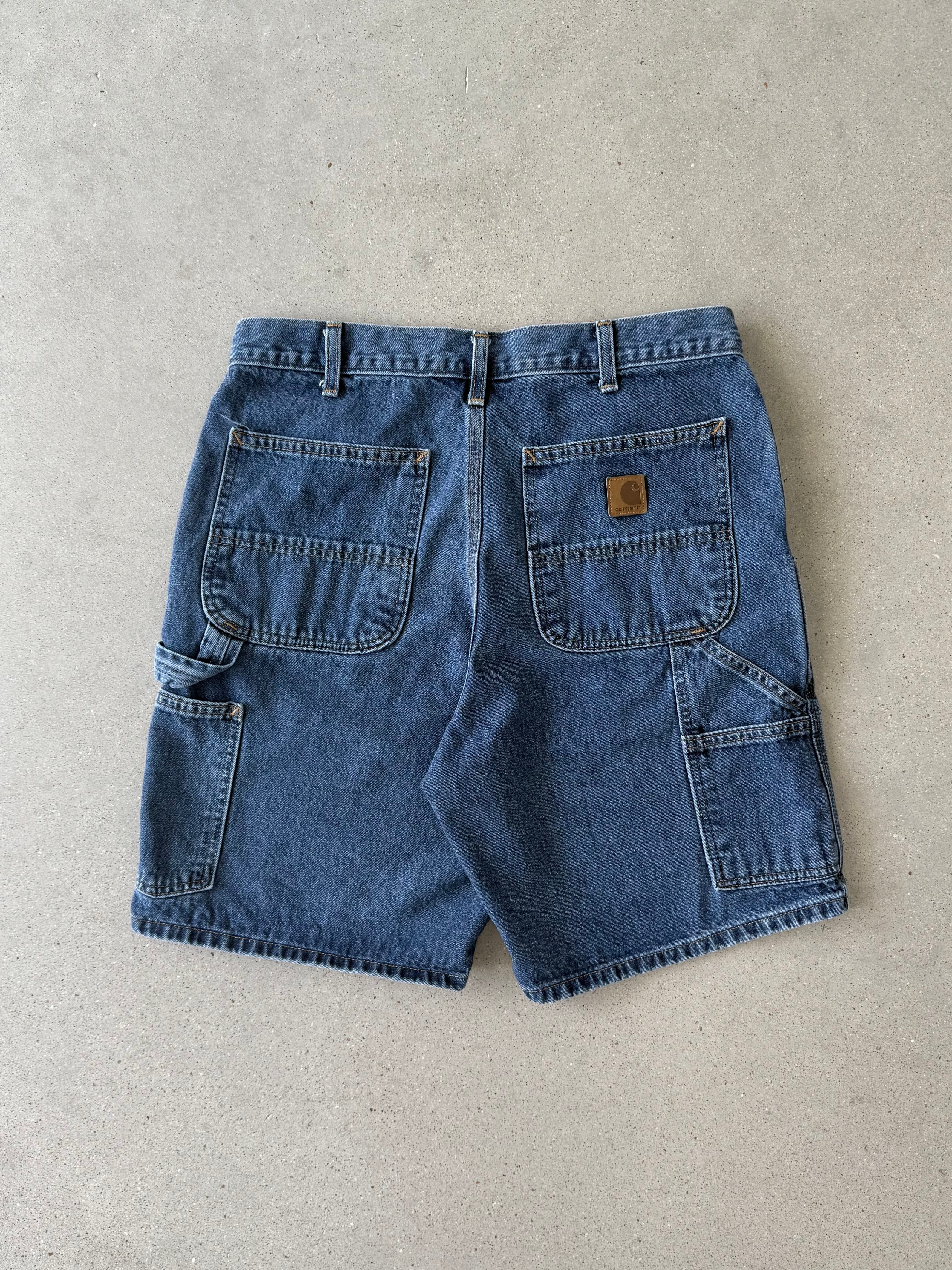 Vintage Carhartt Denim Carpenter Shorts - 33