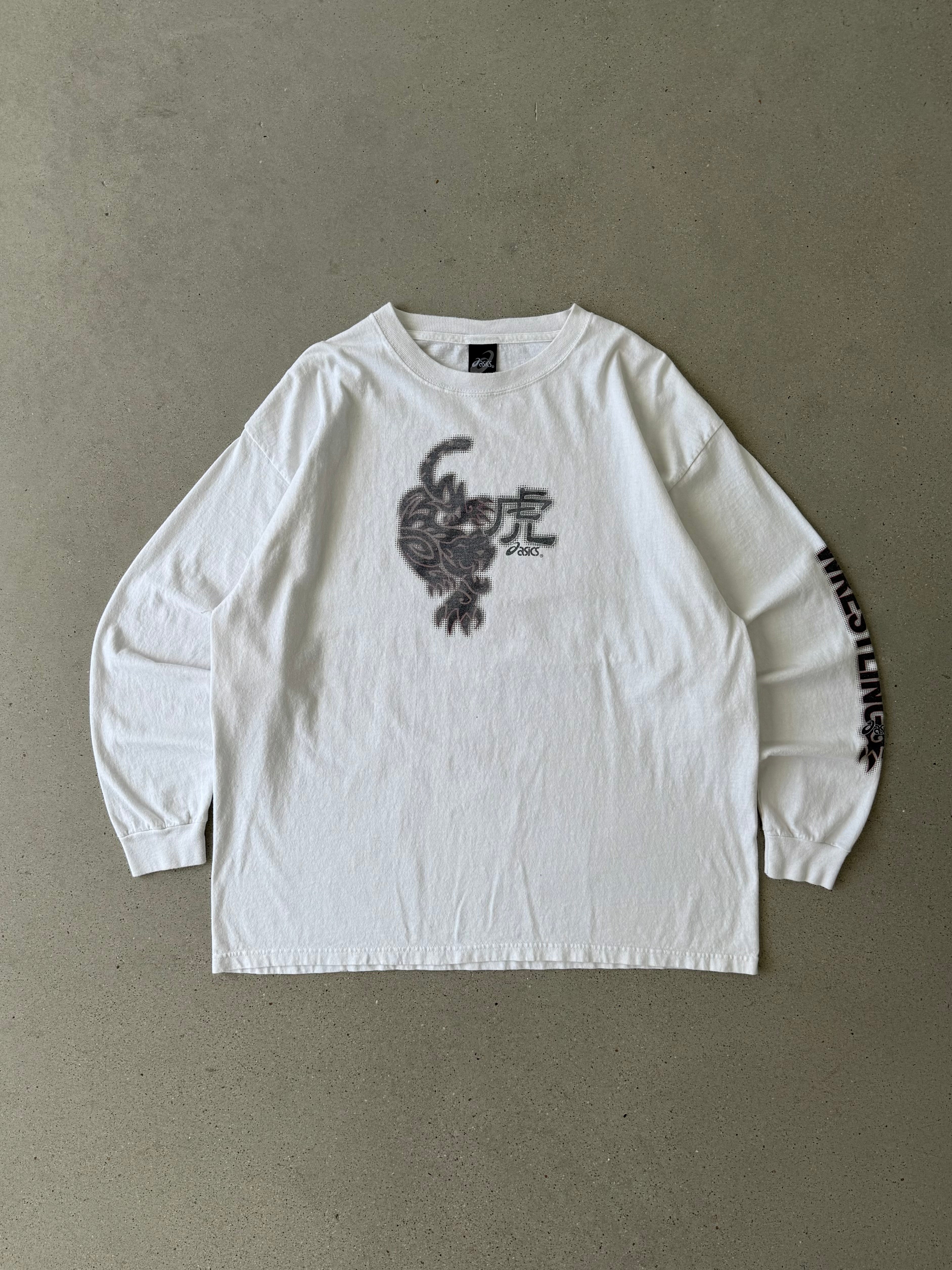 Vintage 2000s Asics Wrestling Long Sleeve - XL