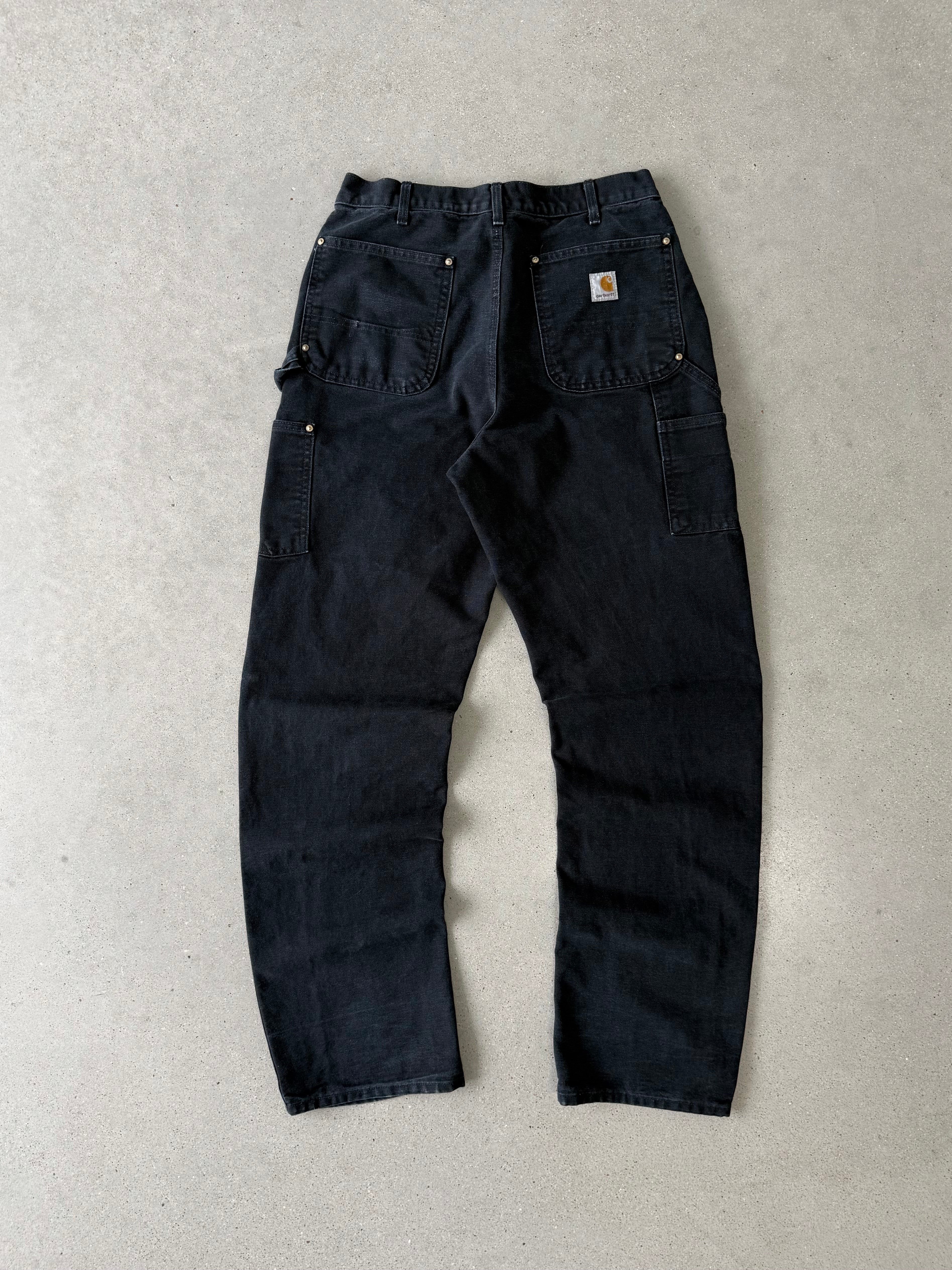 Vintage Carhartt Black Double Knees - 32x34