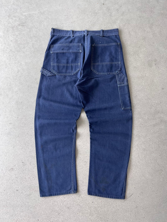 Vintage Sears Carpenter Denim Pants - 34x32