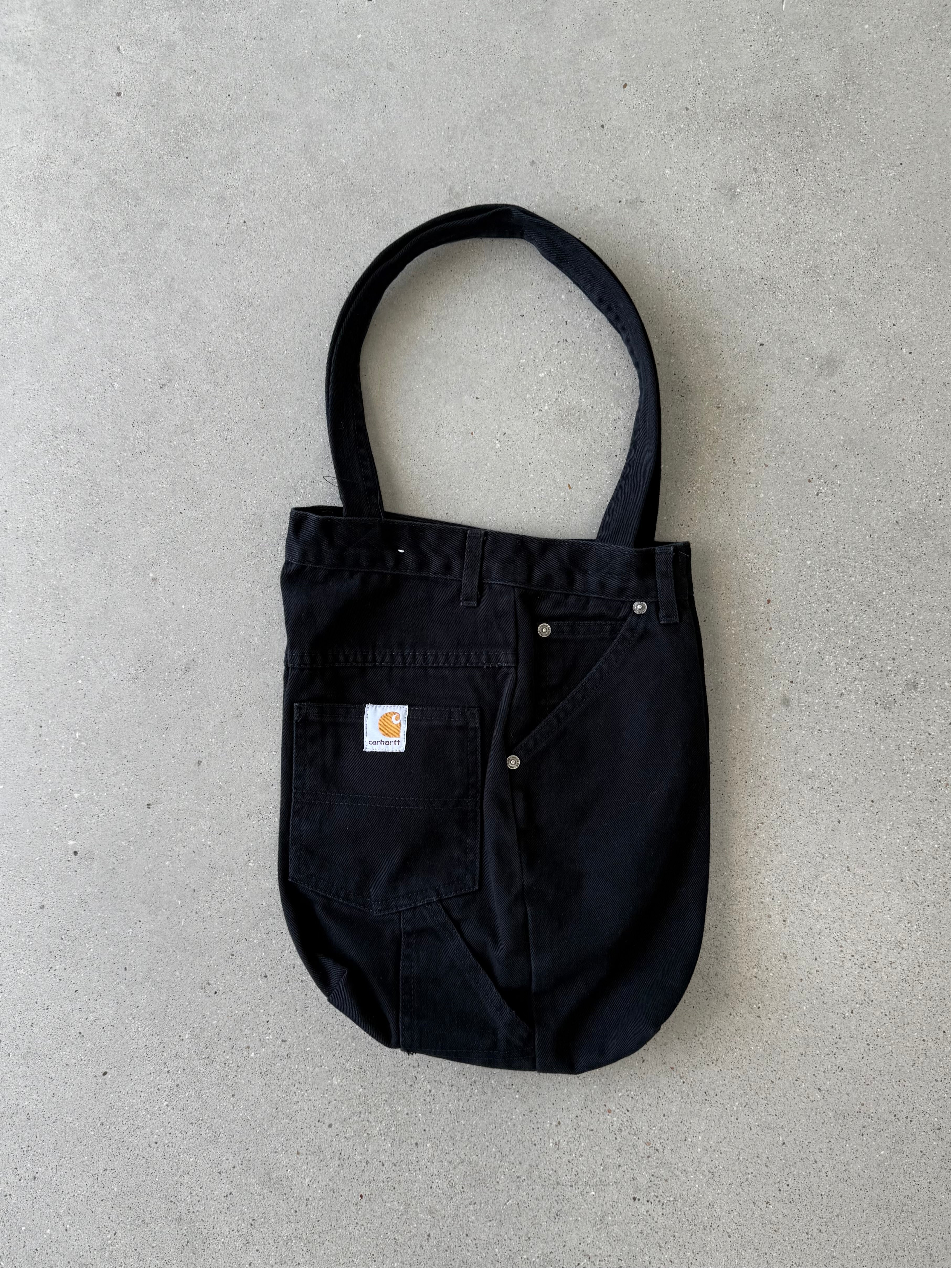 Vintage Carhartt Reworked Book Bag (Black)